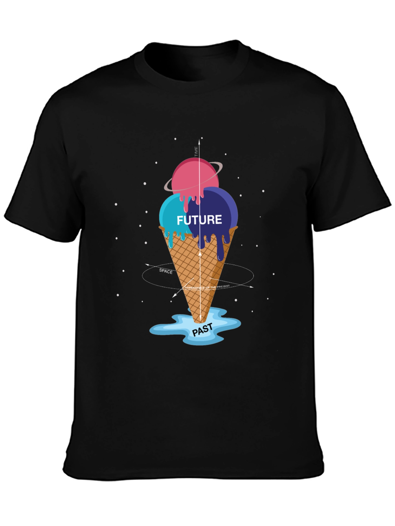 Time-Traveling Ice Cream Tee