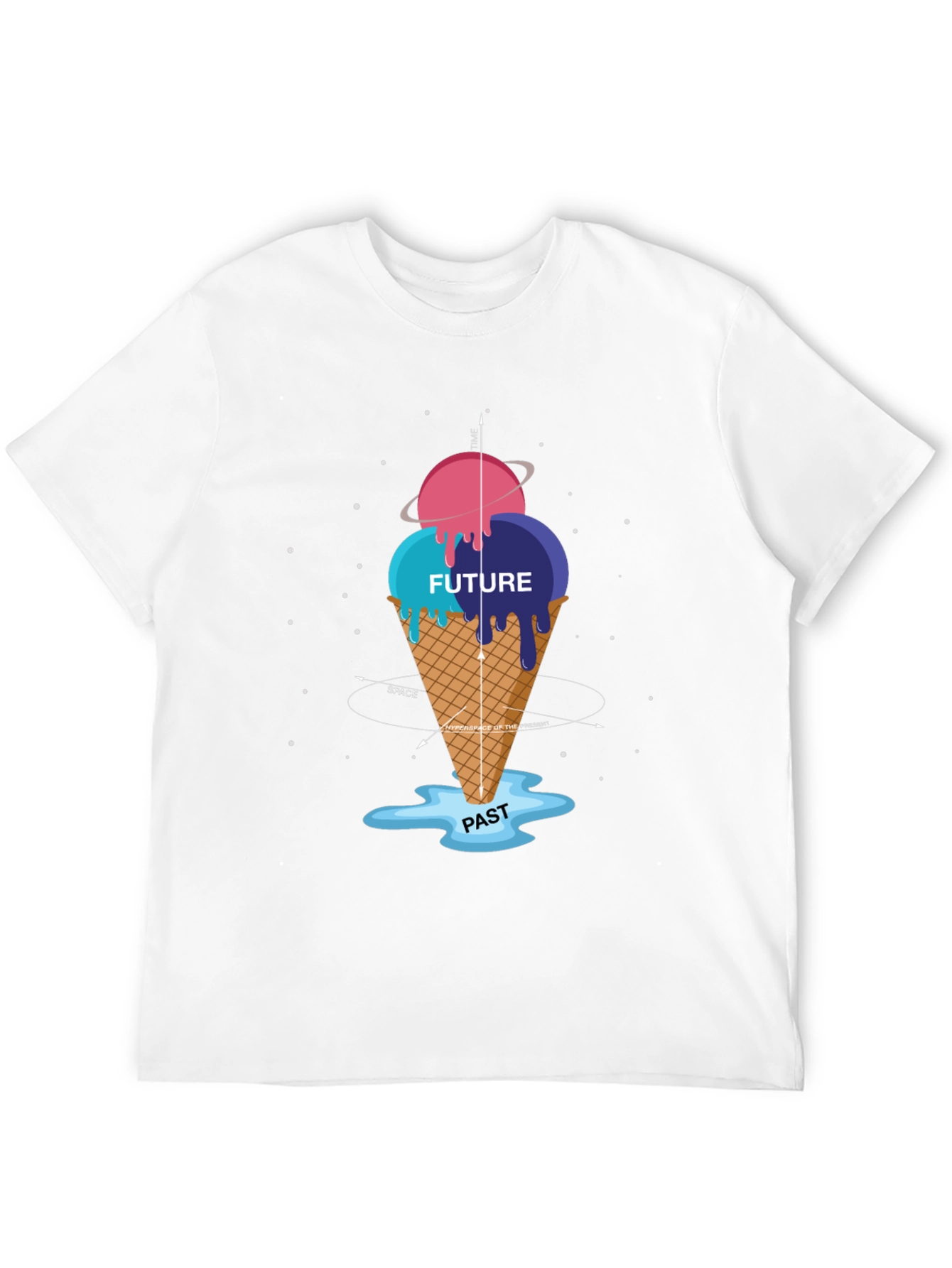 Time-Traveling Ice Cream Tee