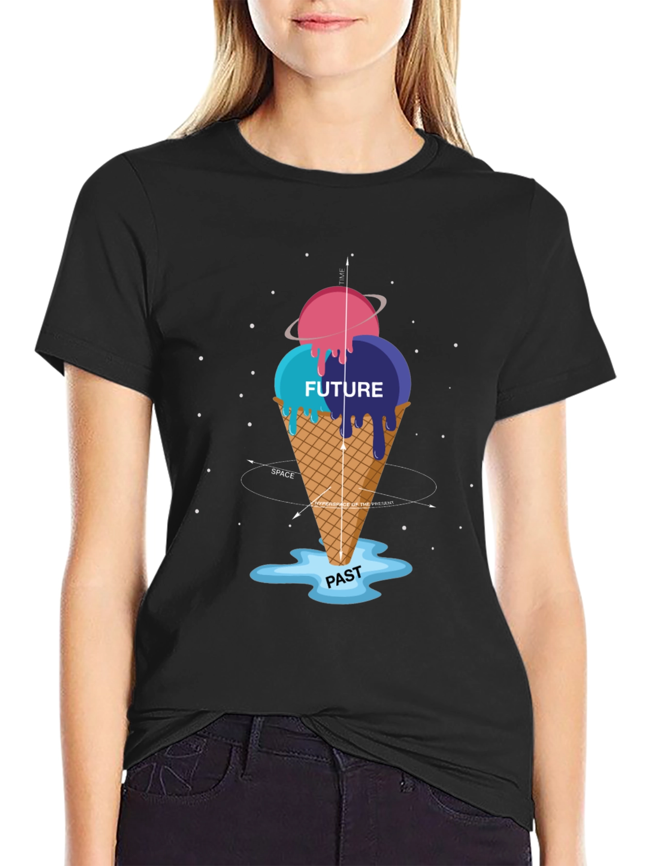 Time-Traveling Ice Cream Tee