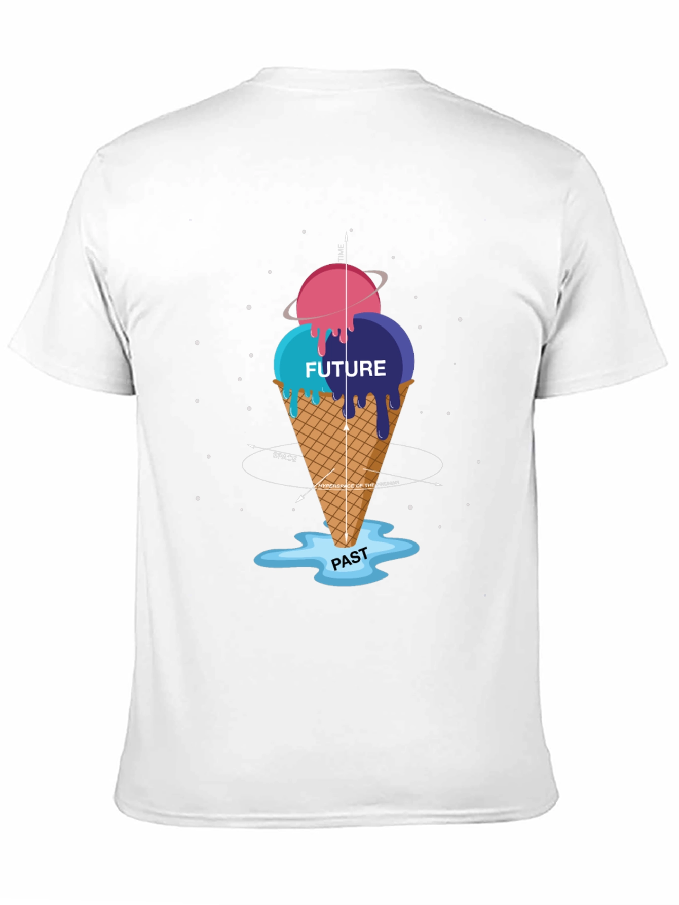 Time-Traveling Ice Cream Tee