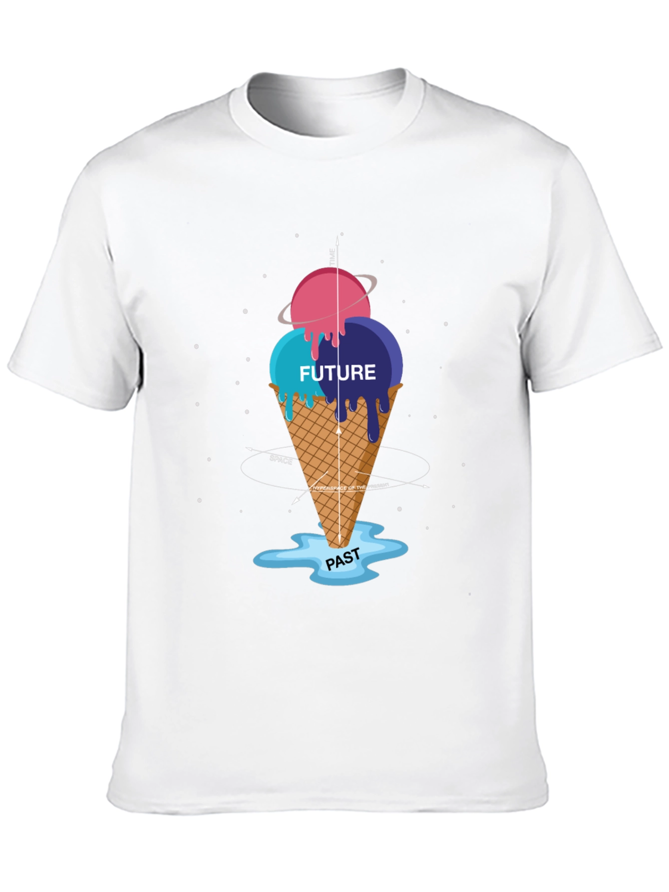 Time-Traveling Ice Cream Tee