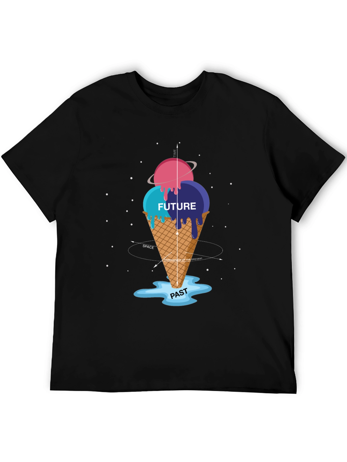 Time-Traveling Ice Cream Tee