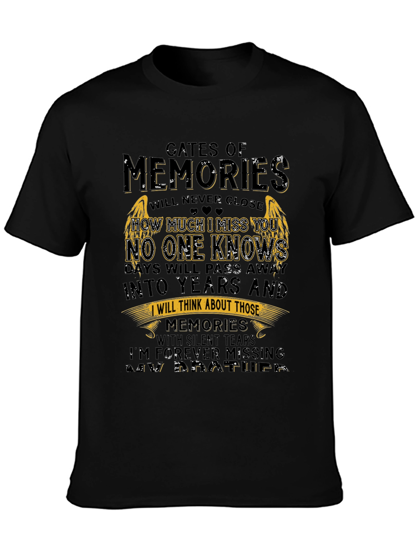 Gates of Memories Memorial T-Shirt