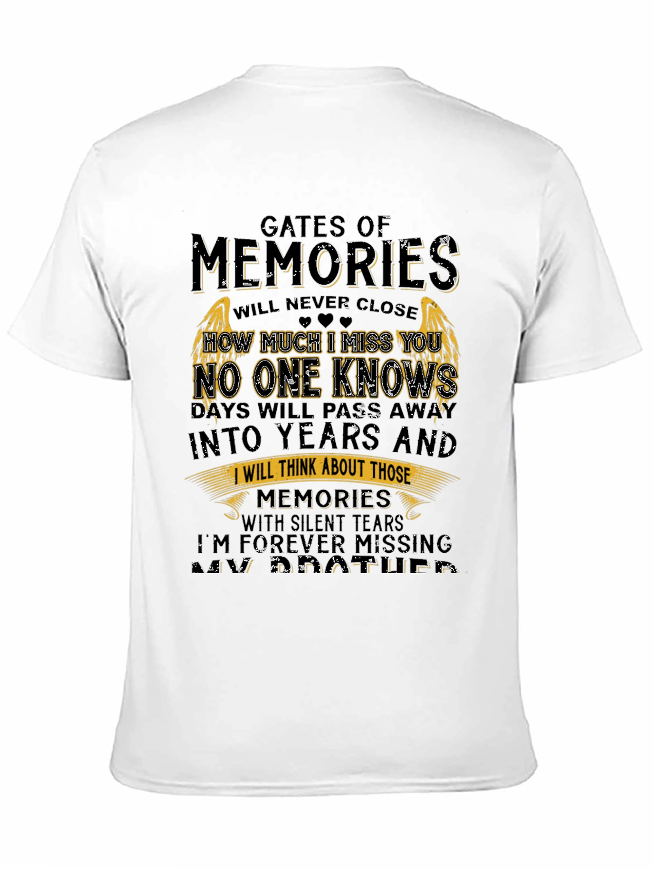 Gates of Memories Memorial T-Shirt