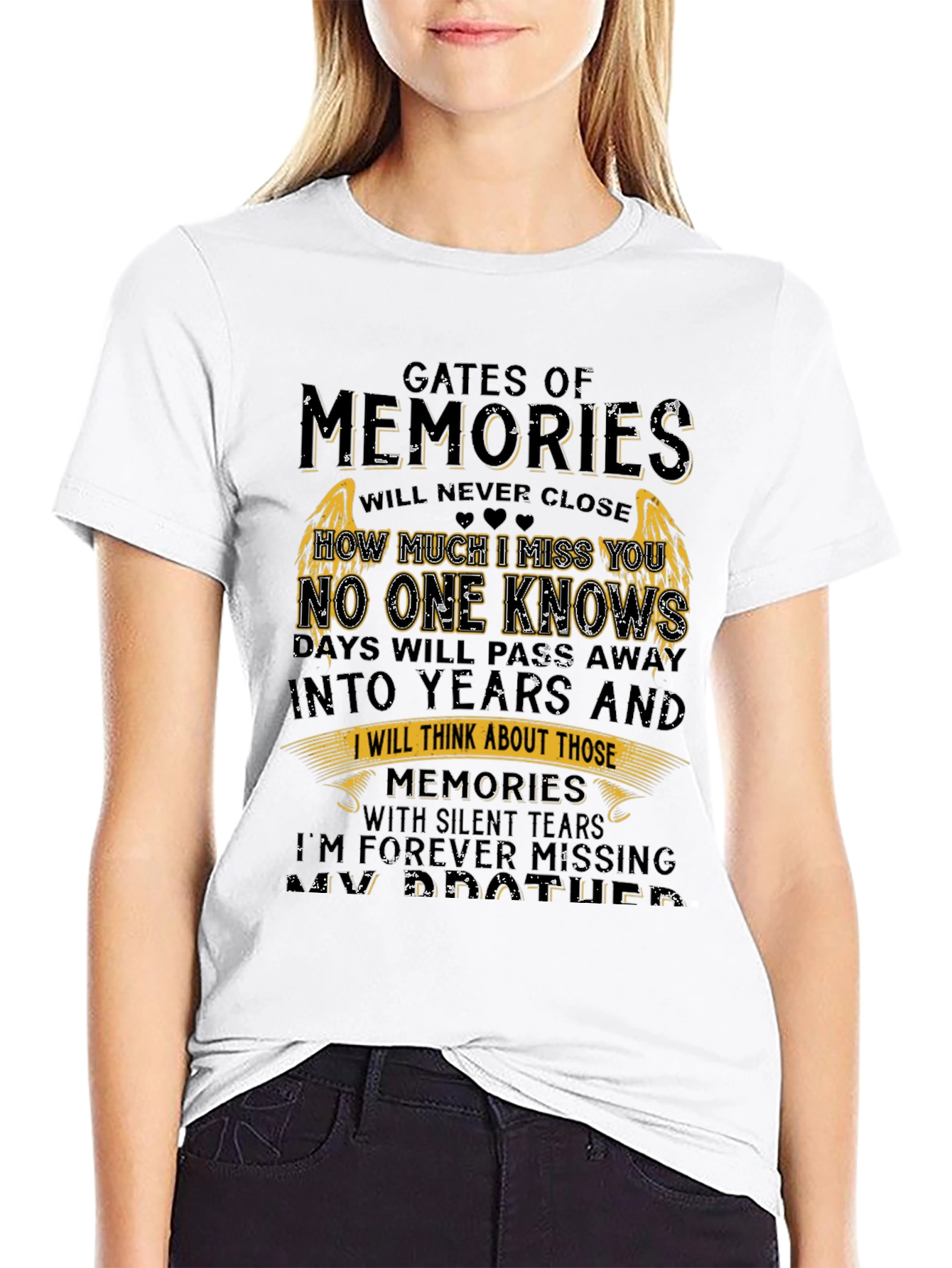 Gates of Memories Memorial T-Shirt