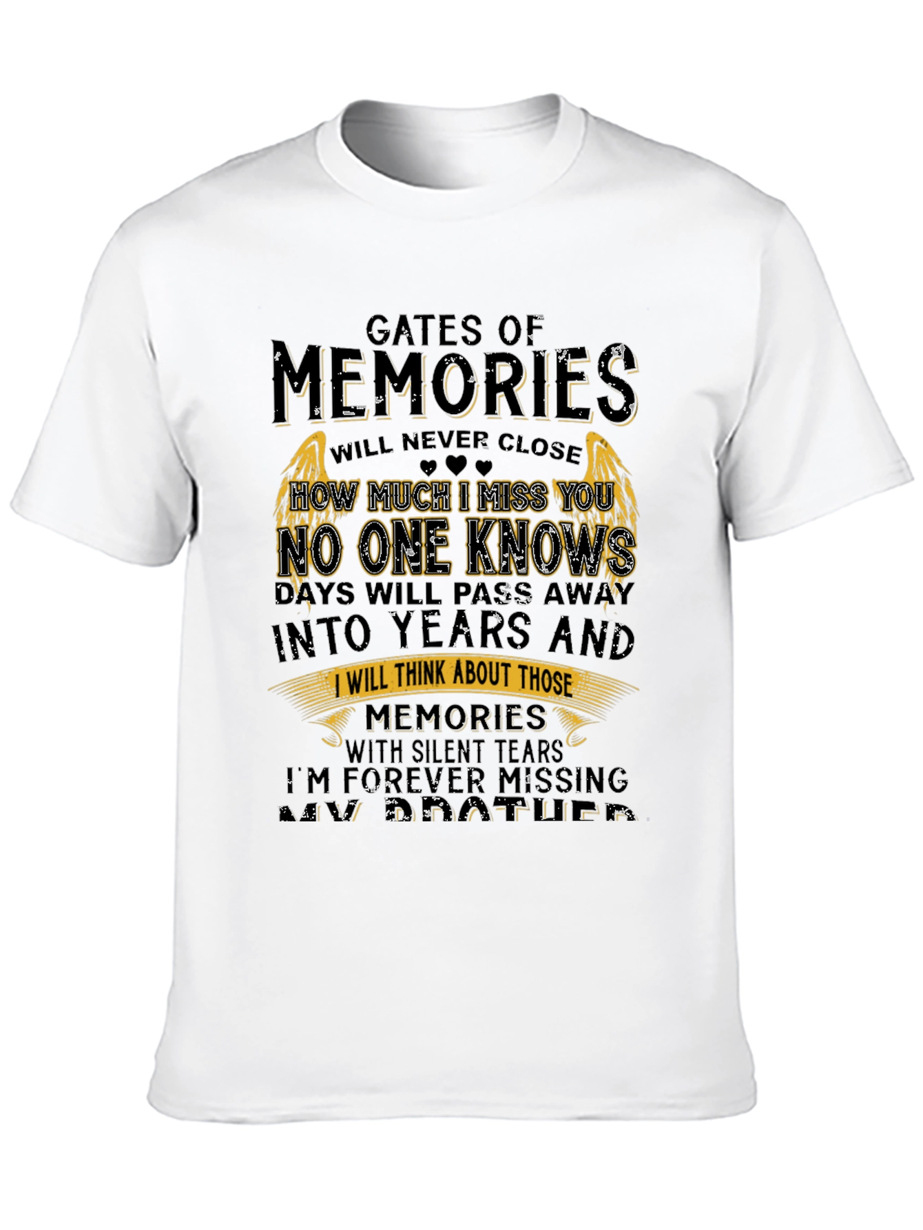 Gates of Memories Memorial T-Shirt