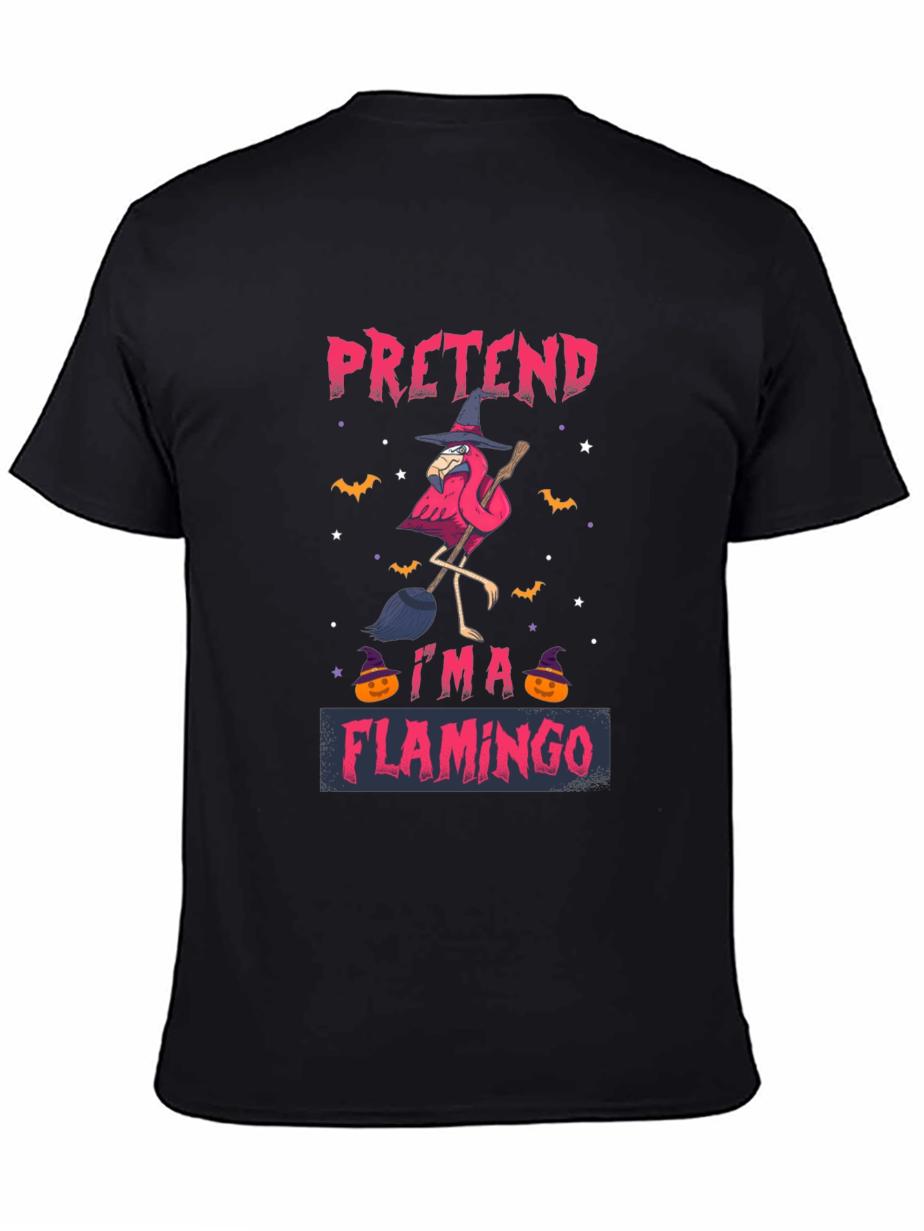 Pretend Im A Flamingo Halloween T-Shirt