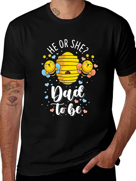 Dad to Bee: Gender Reveal T-Shirt