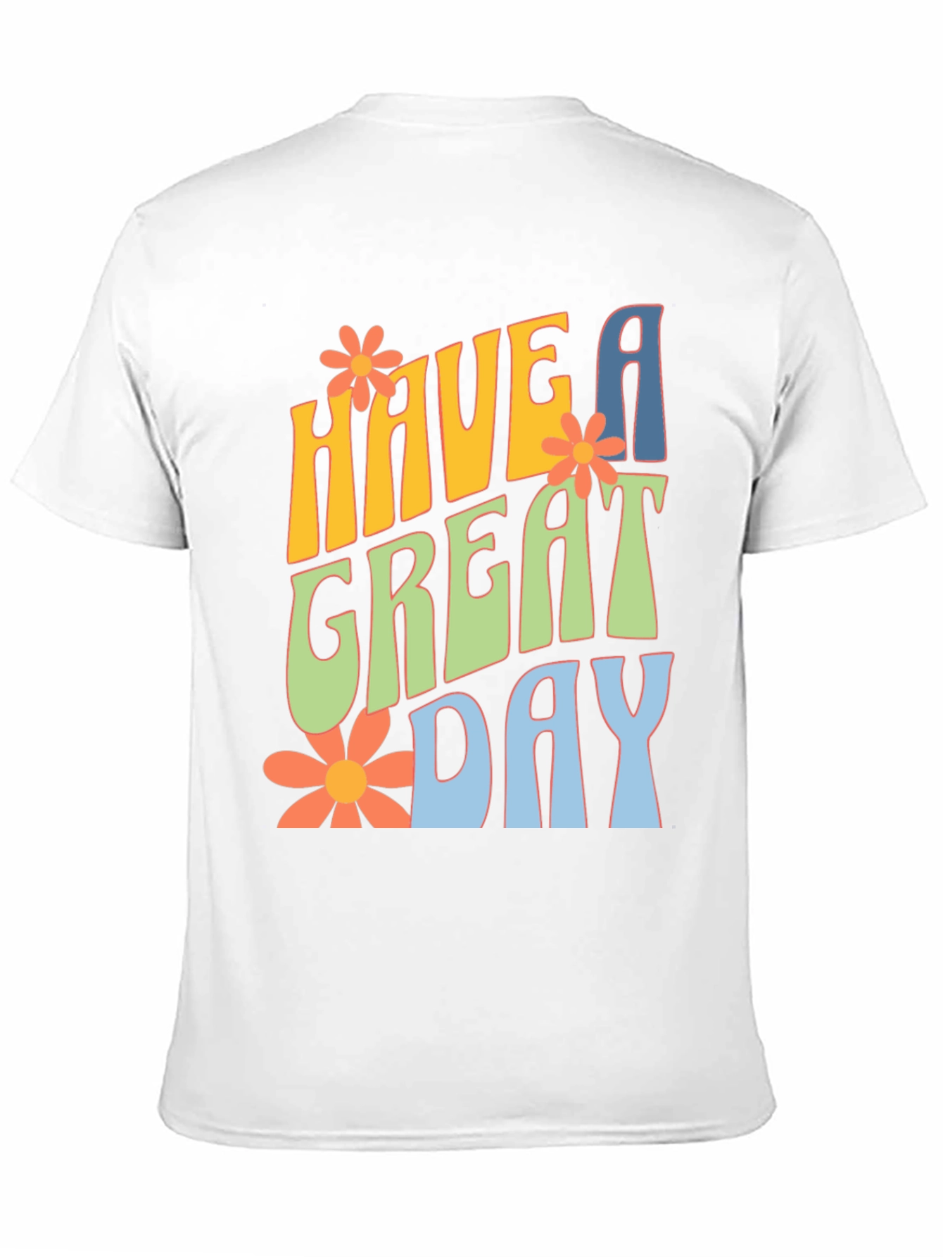 Retro Have A Great Day Graphic Tee