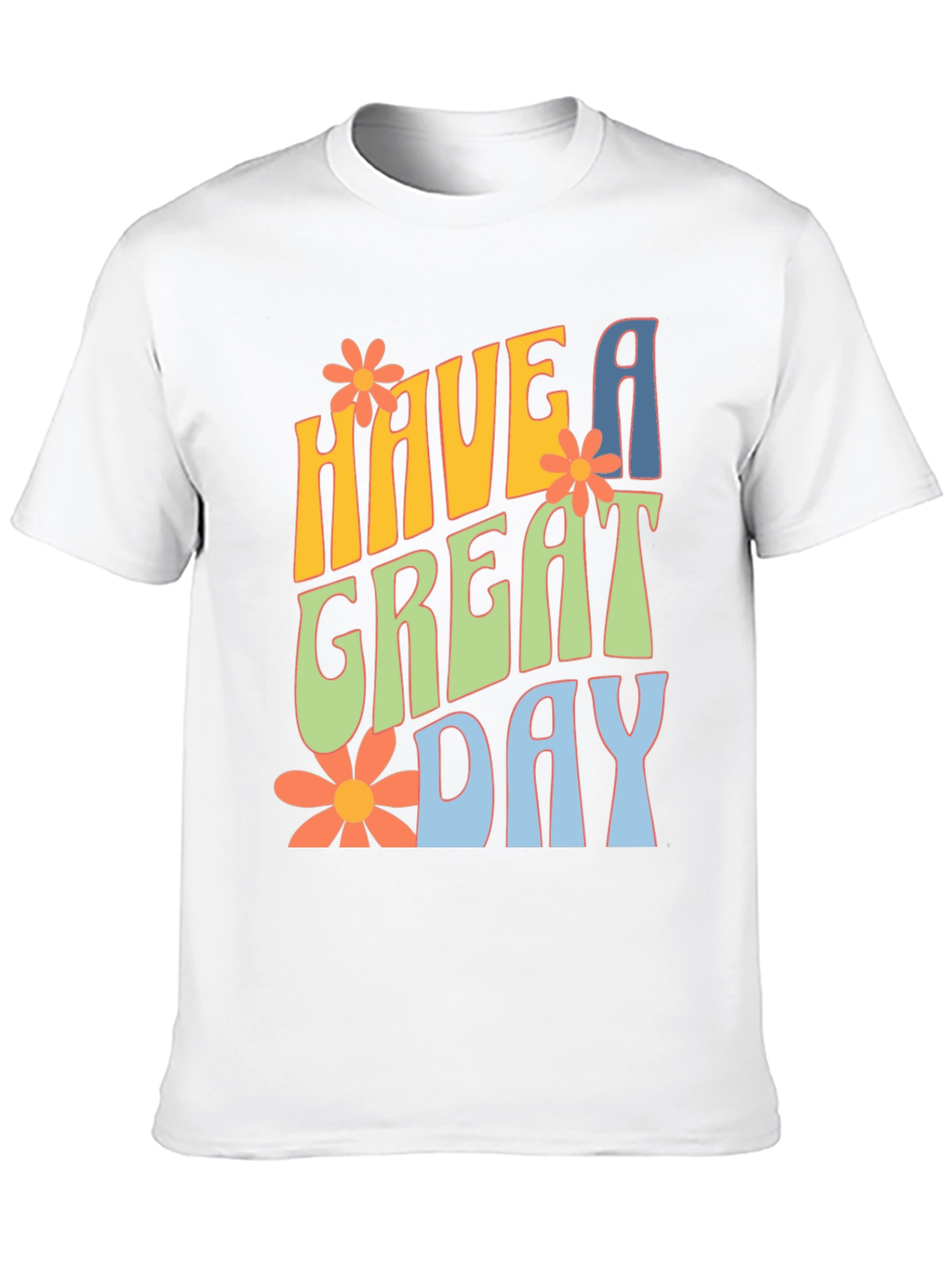 Retro Have A Great Day Graphic Tee