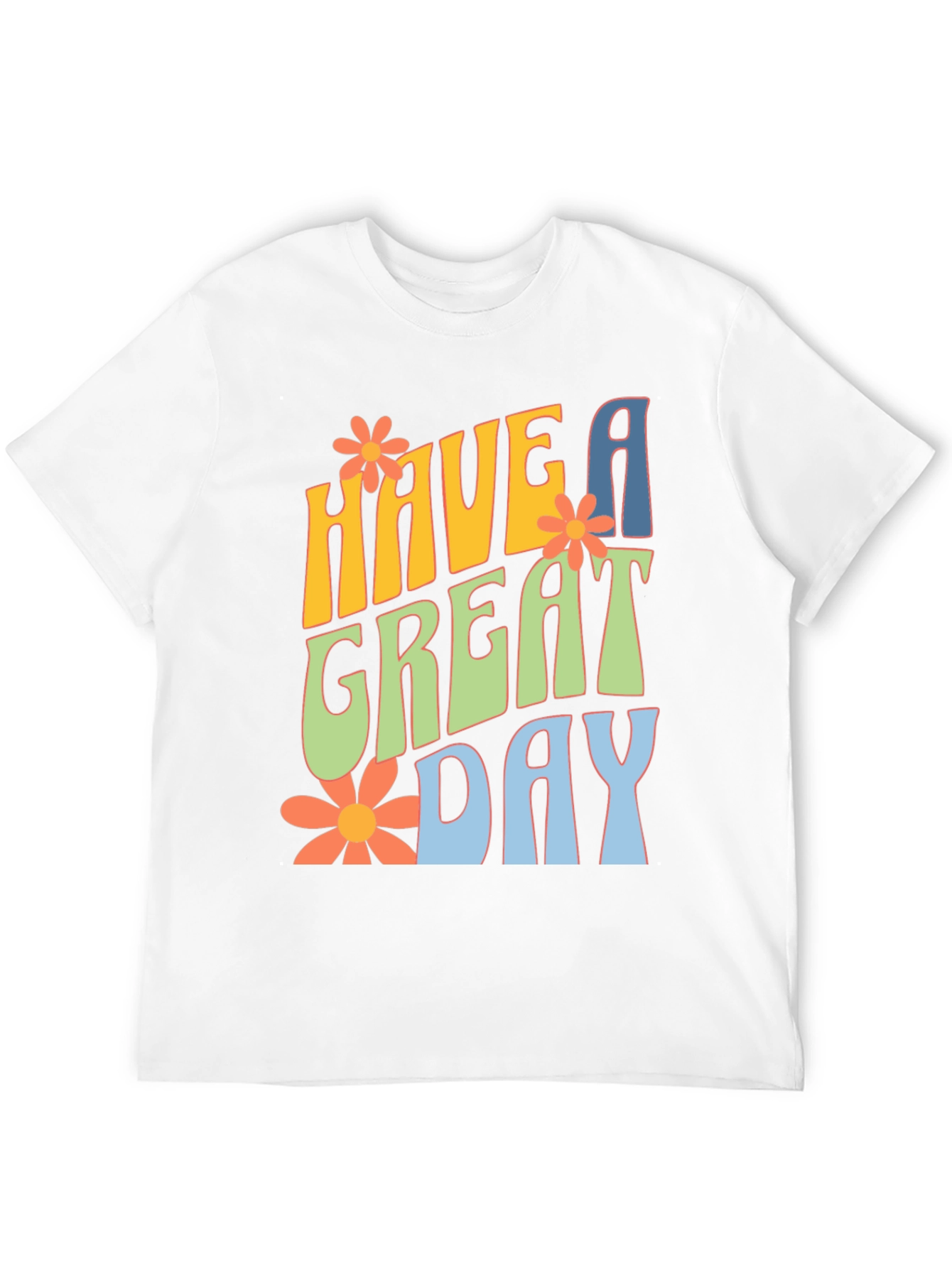 Retro Have A Great Day Graphic Tee