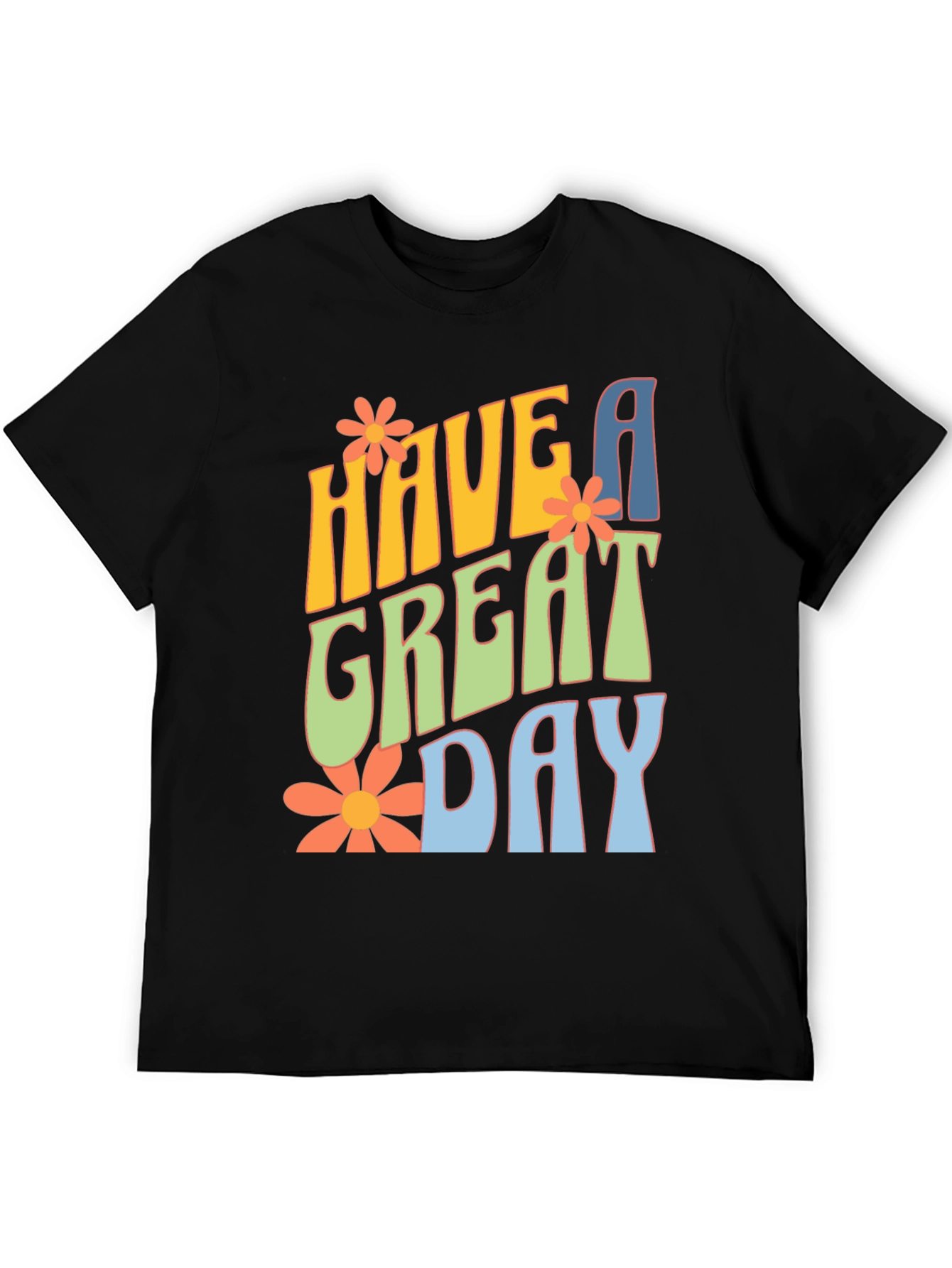 Retro Have A Great Day Graphic Tee