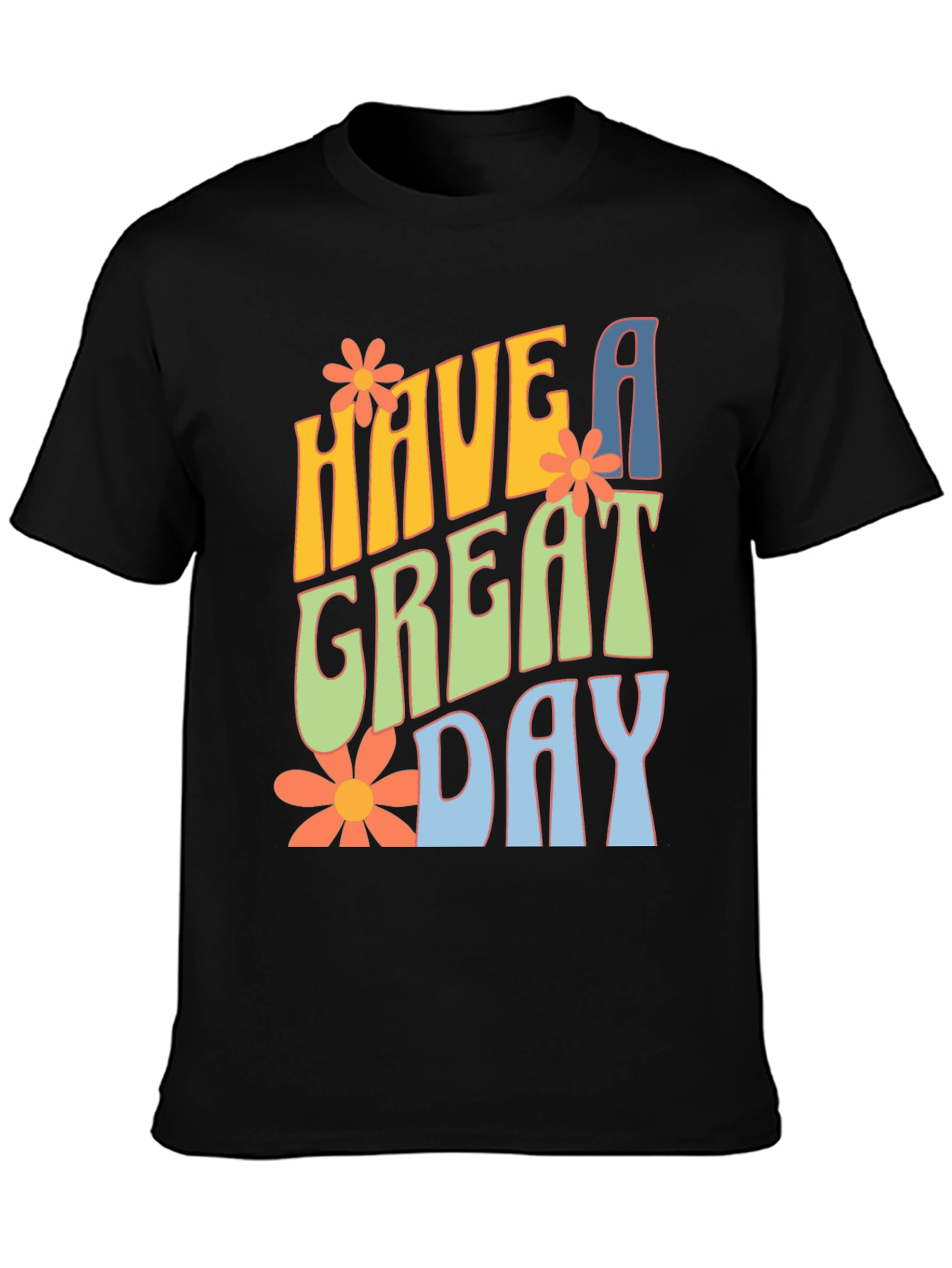 Retro Have A Great Day Graphic Tee