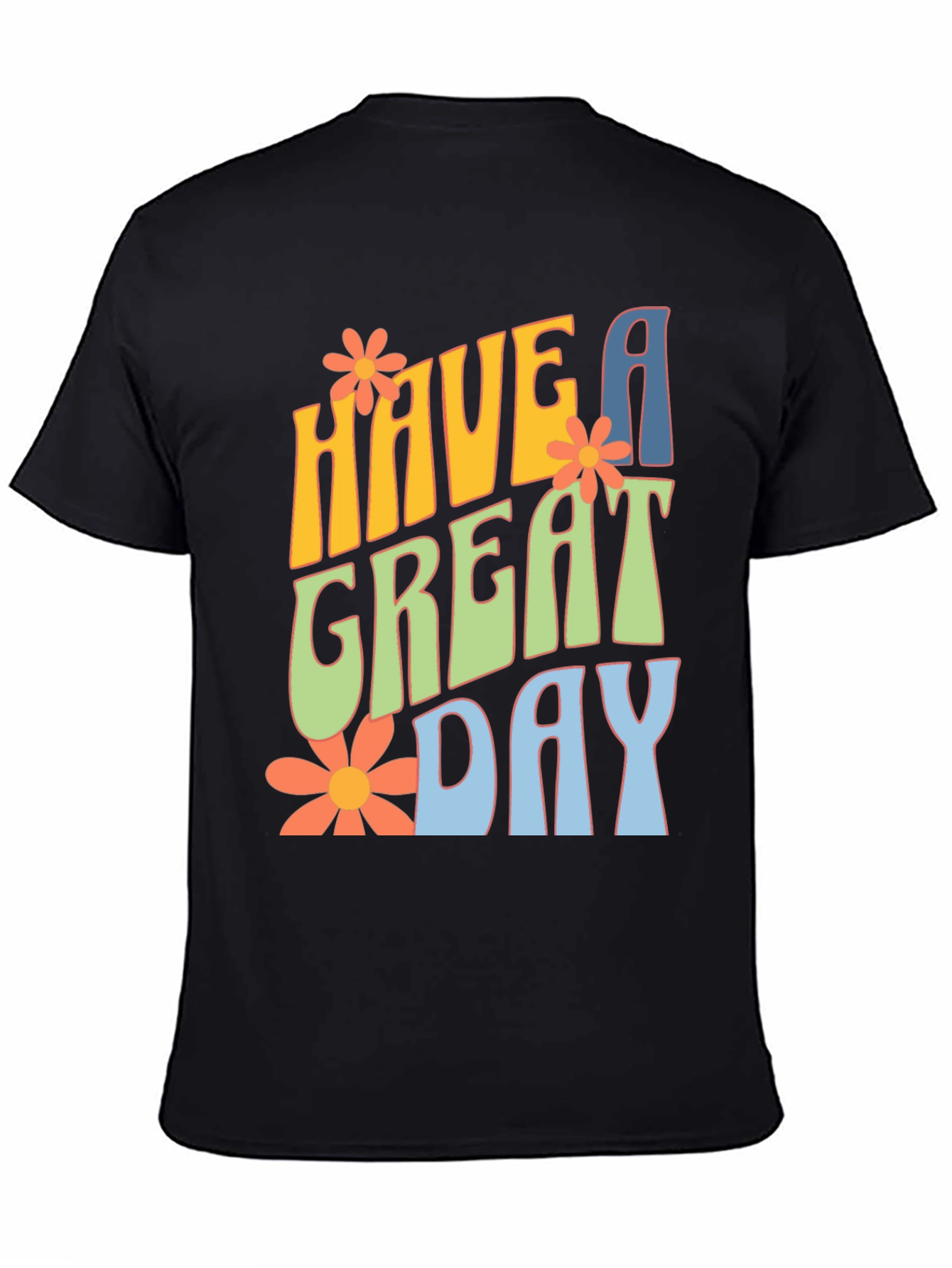 Retro Have A Great Day Graphic Tee