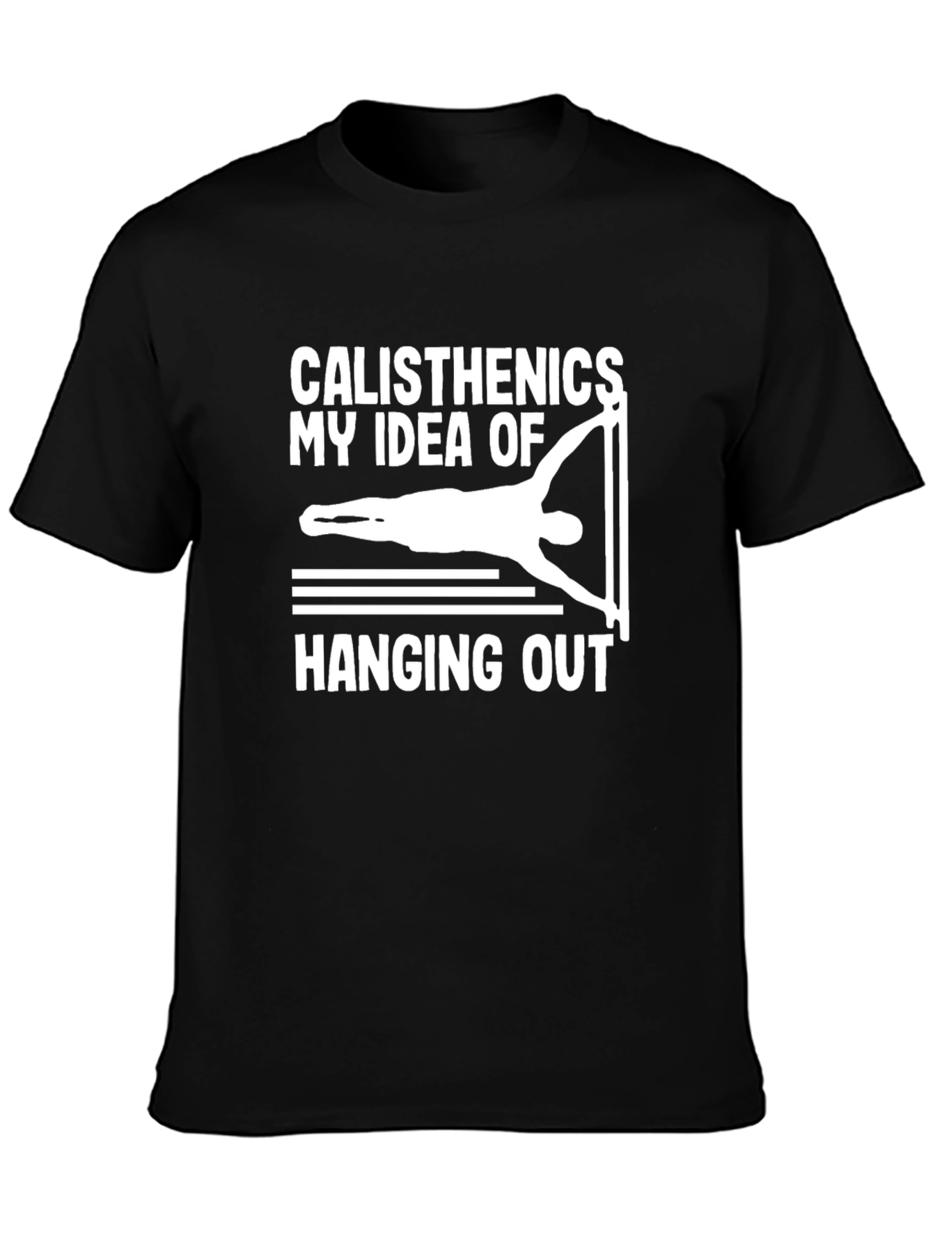 Calisthenics Hanging Out Graphic T-Shirt