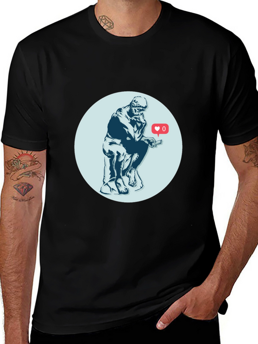 The Thinker Social Media T-Shirt