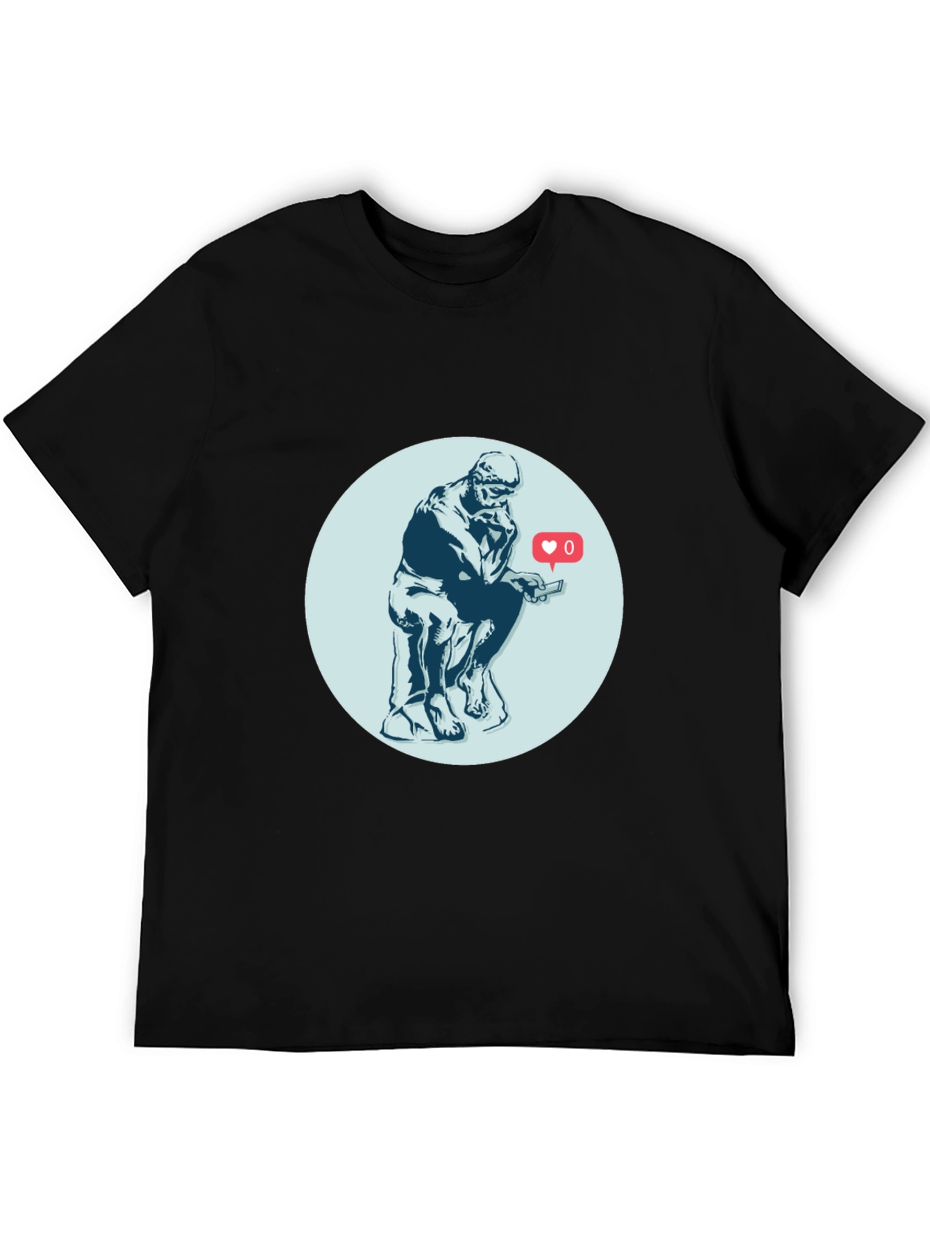 The Thinker Social Media T-Shirt