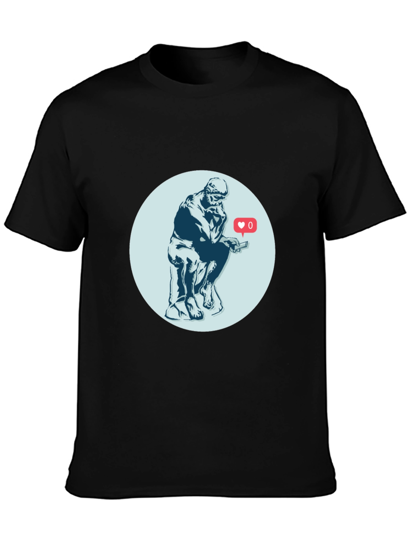 The Thinker Social Media T-Shirt