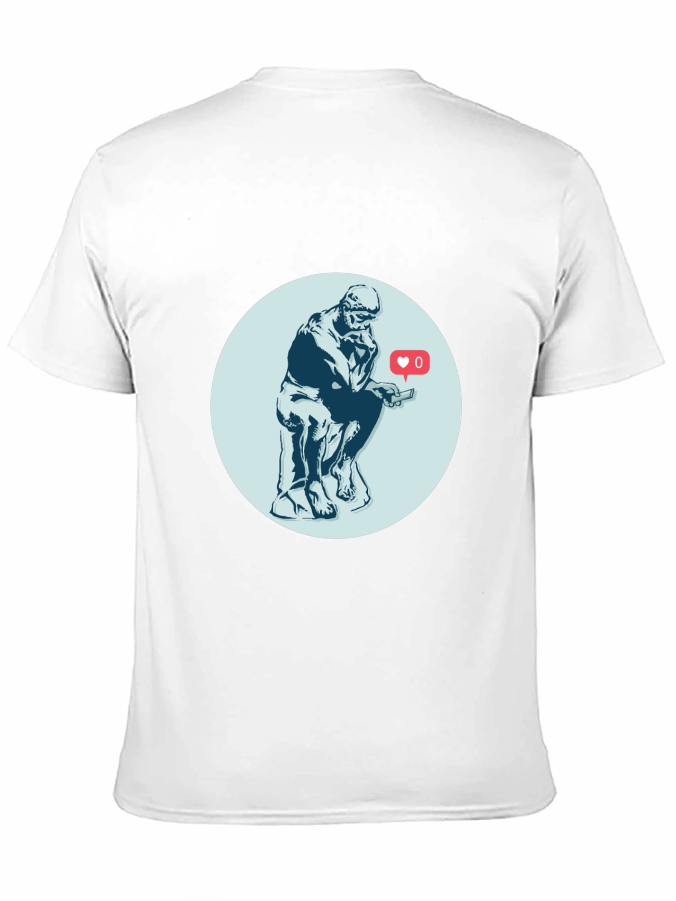 The Thinker Social Media T-Shirt