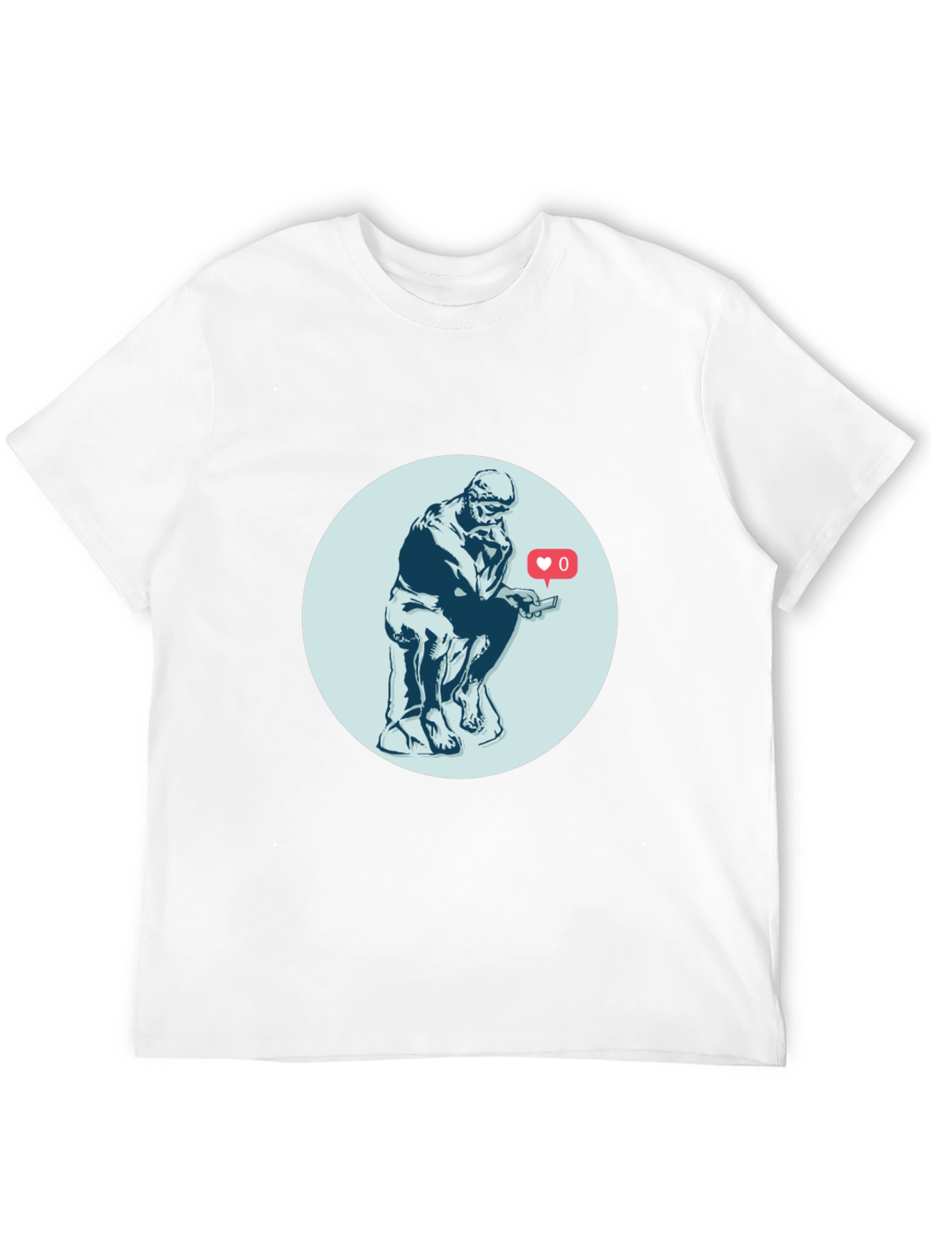 The Thinker Social Media T-Shirt