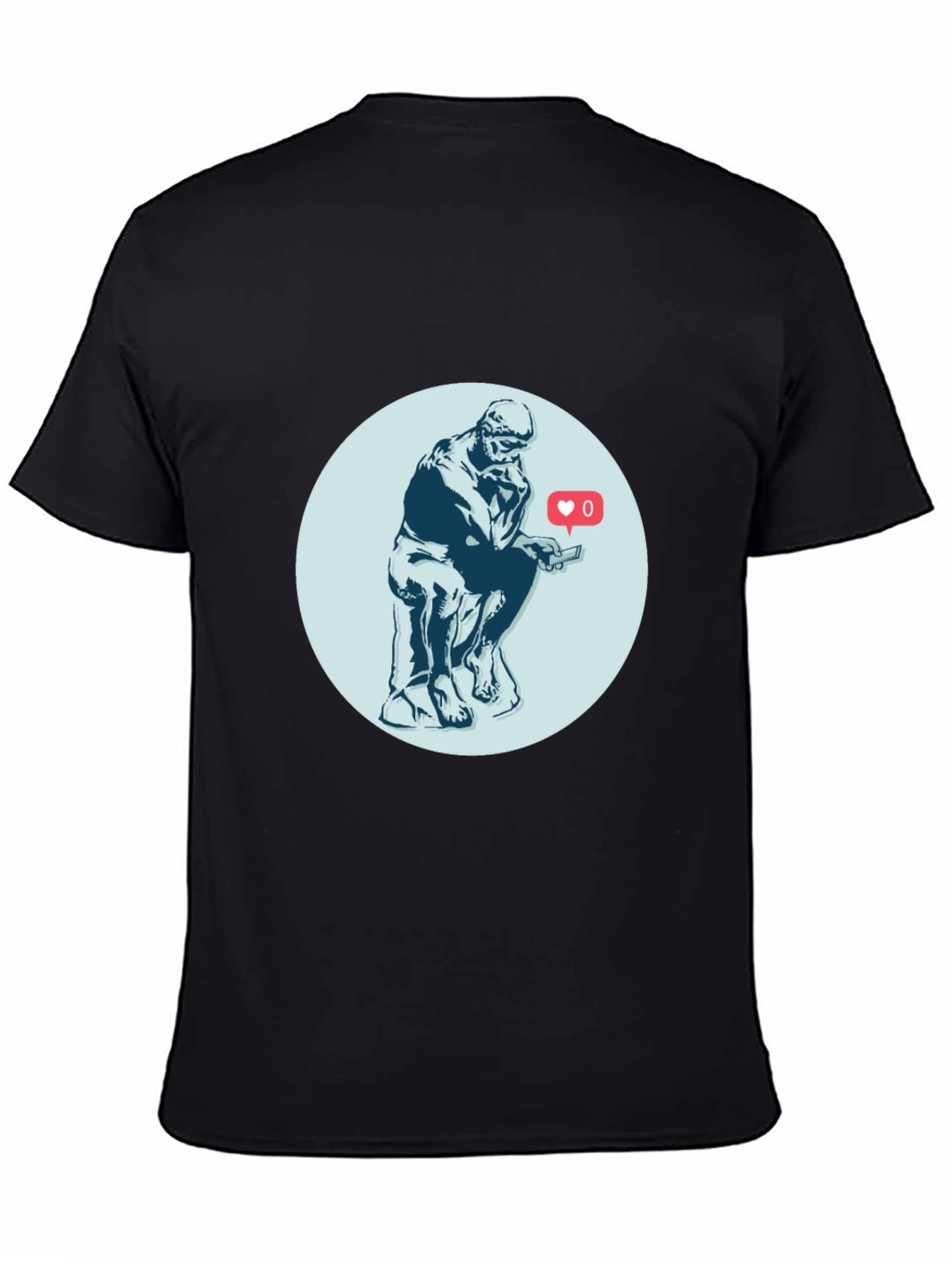 The Thinker Social Media T-Shirt