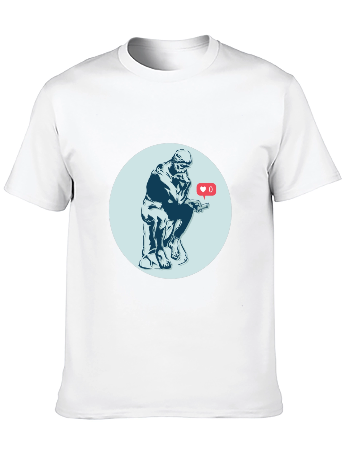 The Thinker Social Media T-Shirt