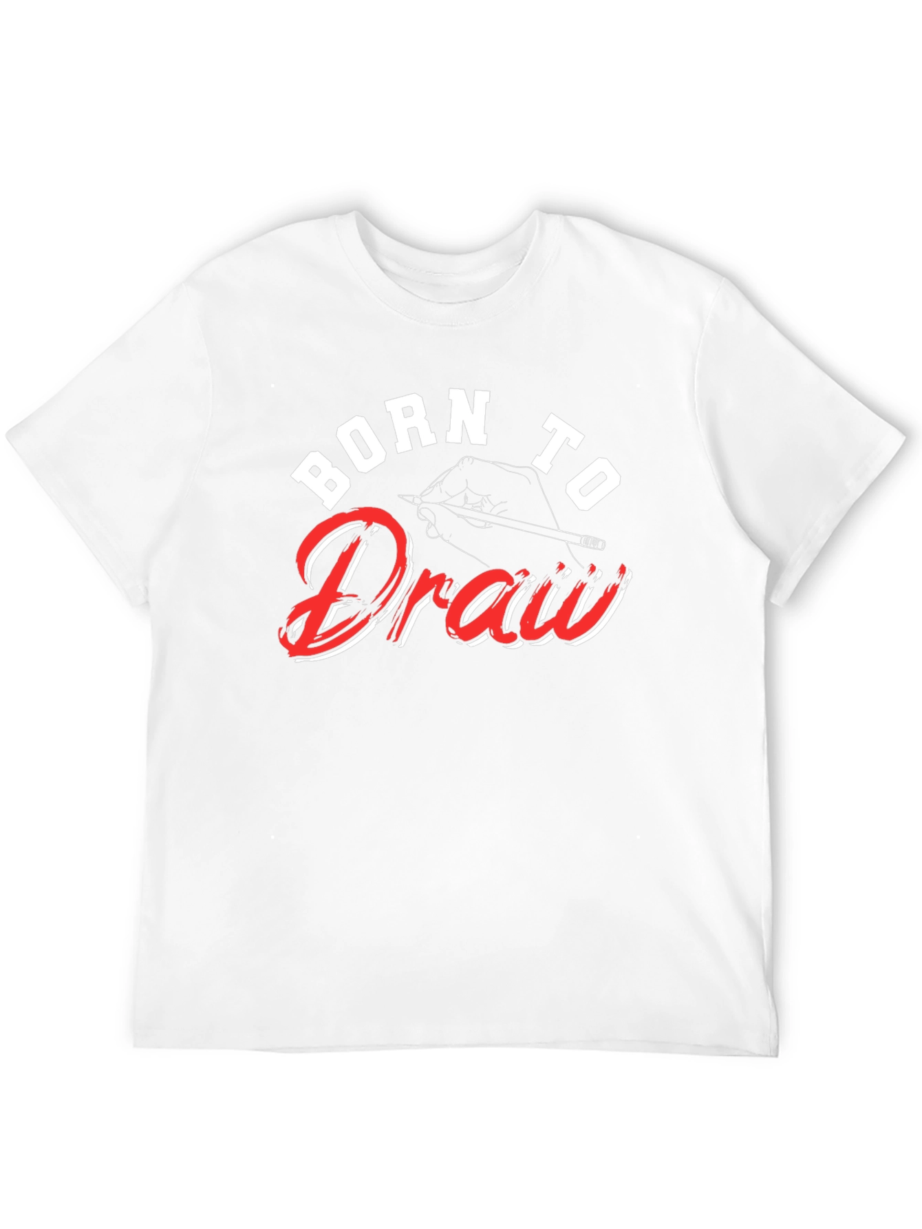 Born to Draw T-Shirt: Artistic Graphic Tee