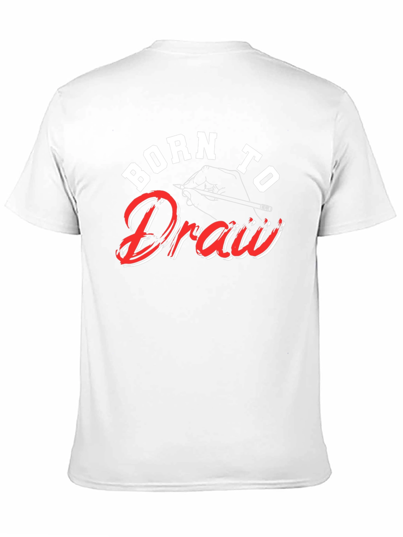Born to Draw T-Shirt: Artistic Graphic Tee