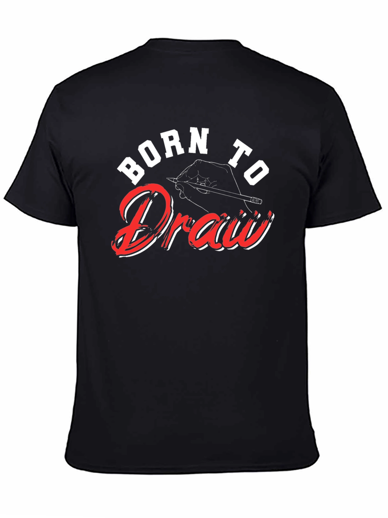 Born to Draw T-Shirt: Artistic Graphic Tee