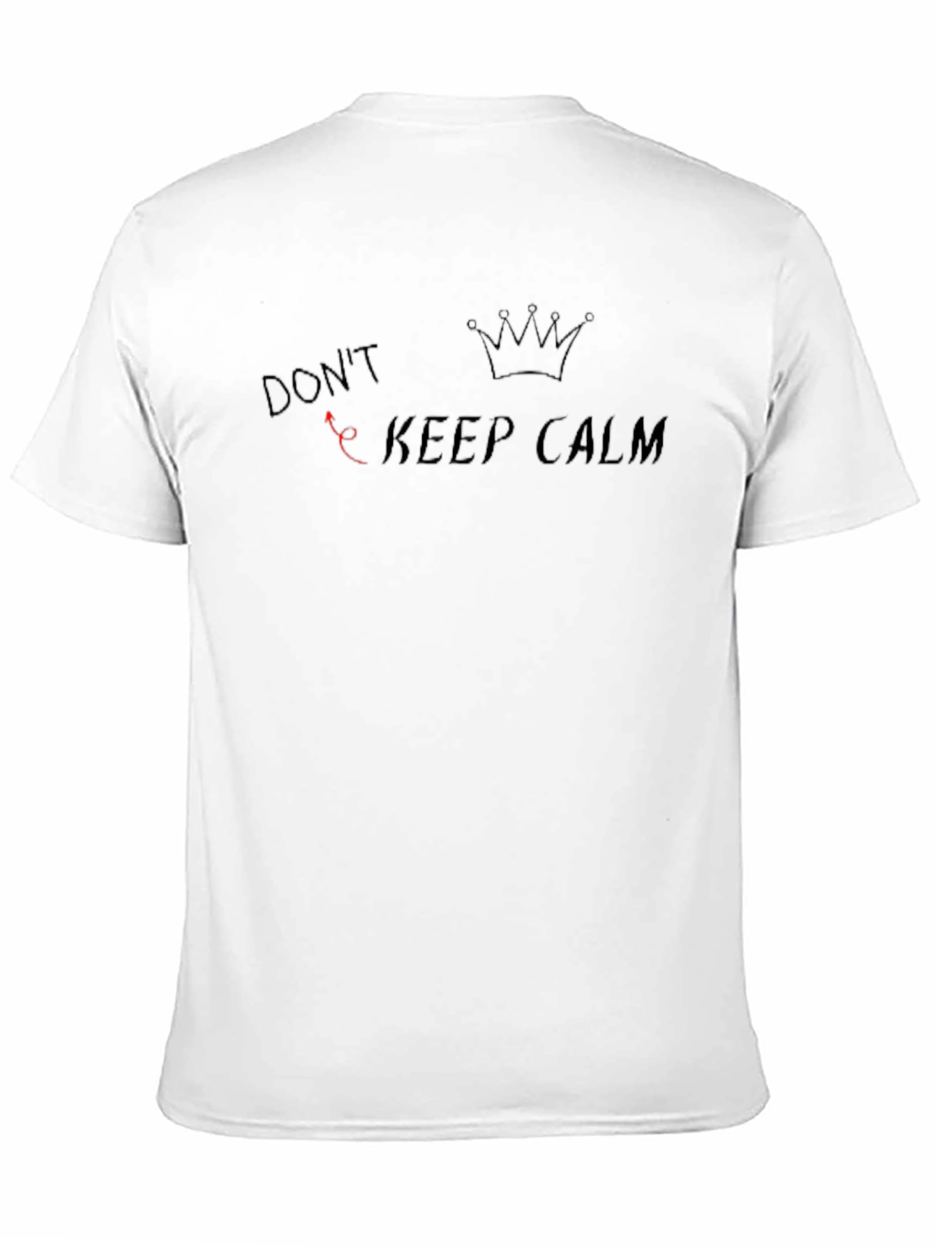 Dont Keep Calm Graphic Tee - Black