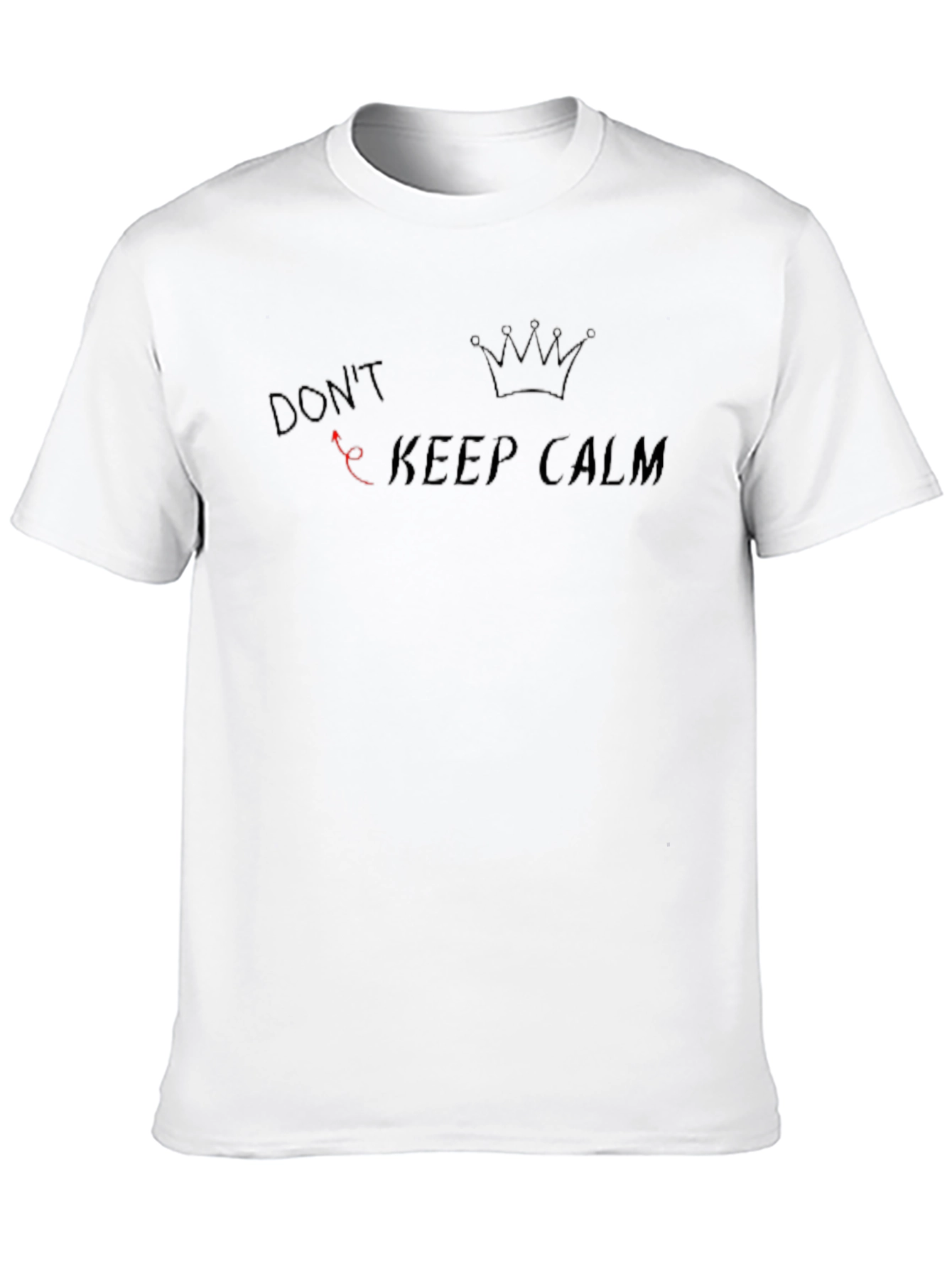 Dont Keep Calm Graphic Tee - Black