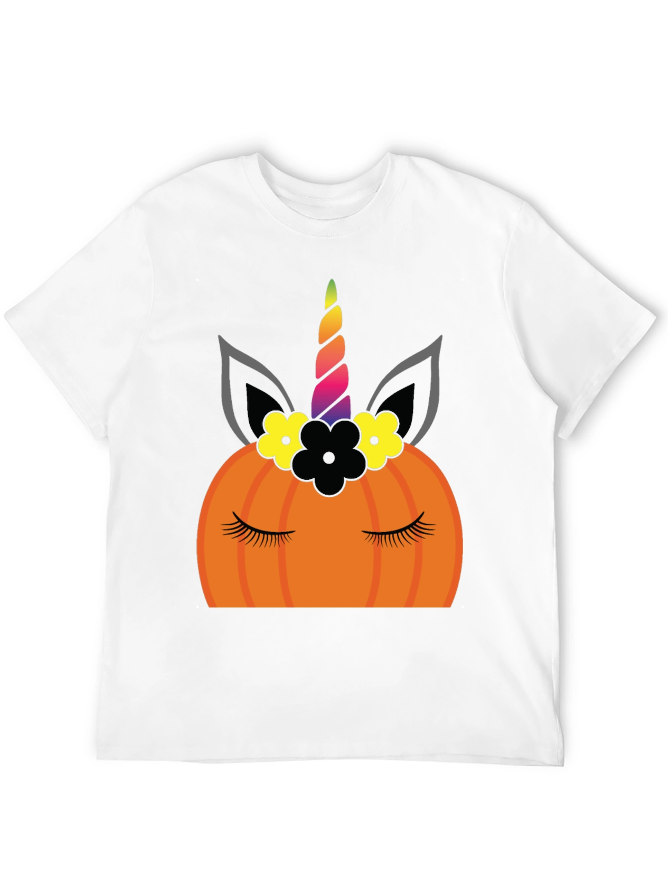 Unicorn Pumpkin Halloween T-Shirt