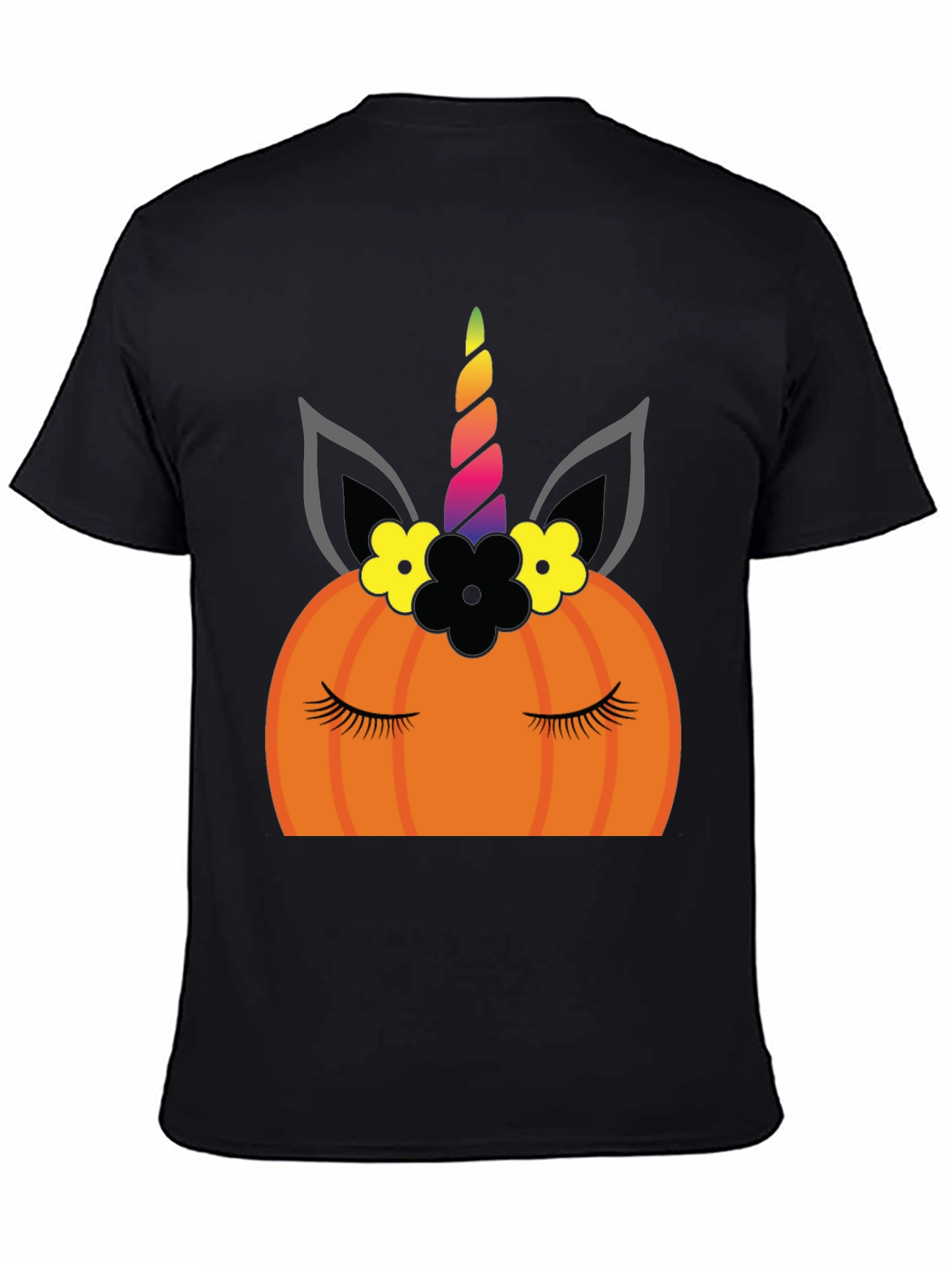 Unicorn Pumpkin Halloween T-Shirt