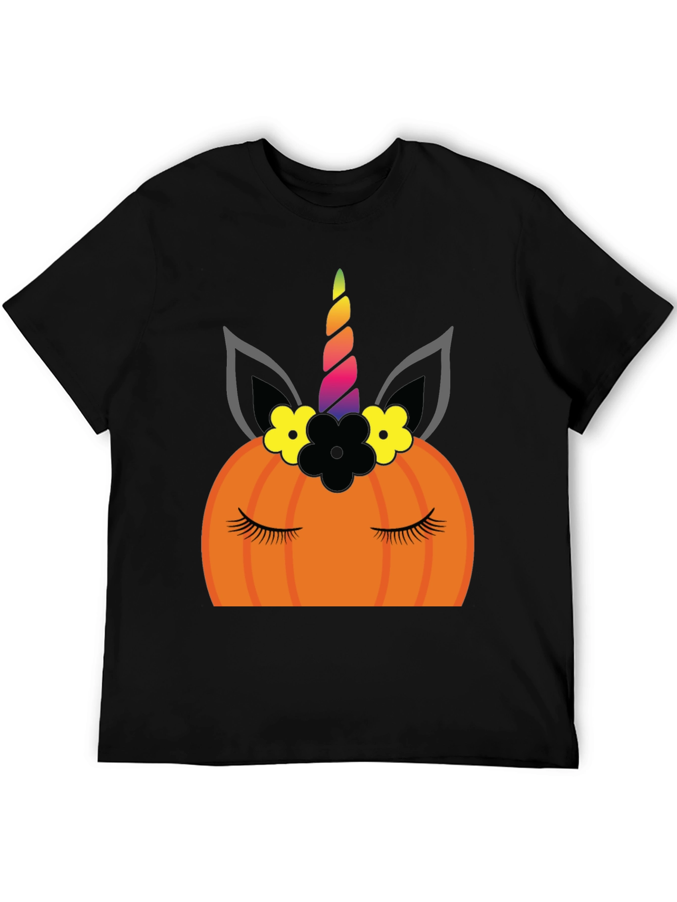 Unicorn Pumpkin Halloween T-Shirt