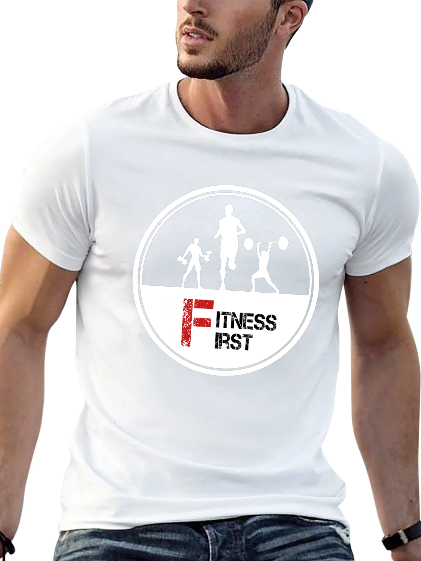 Fitness First Black T-Shirt