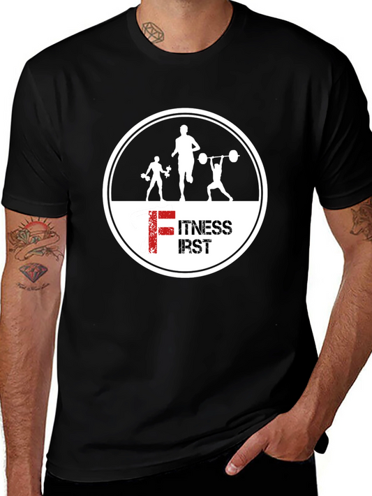 Fitness First Black T-Shirt