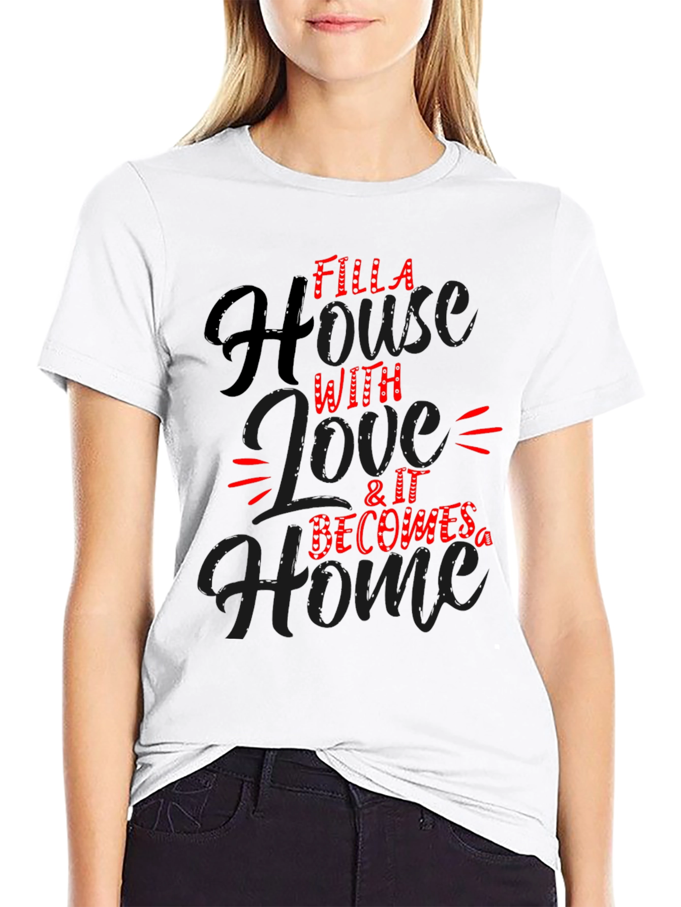 Filla House With Love T-Shirt