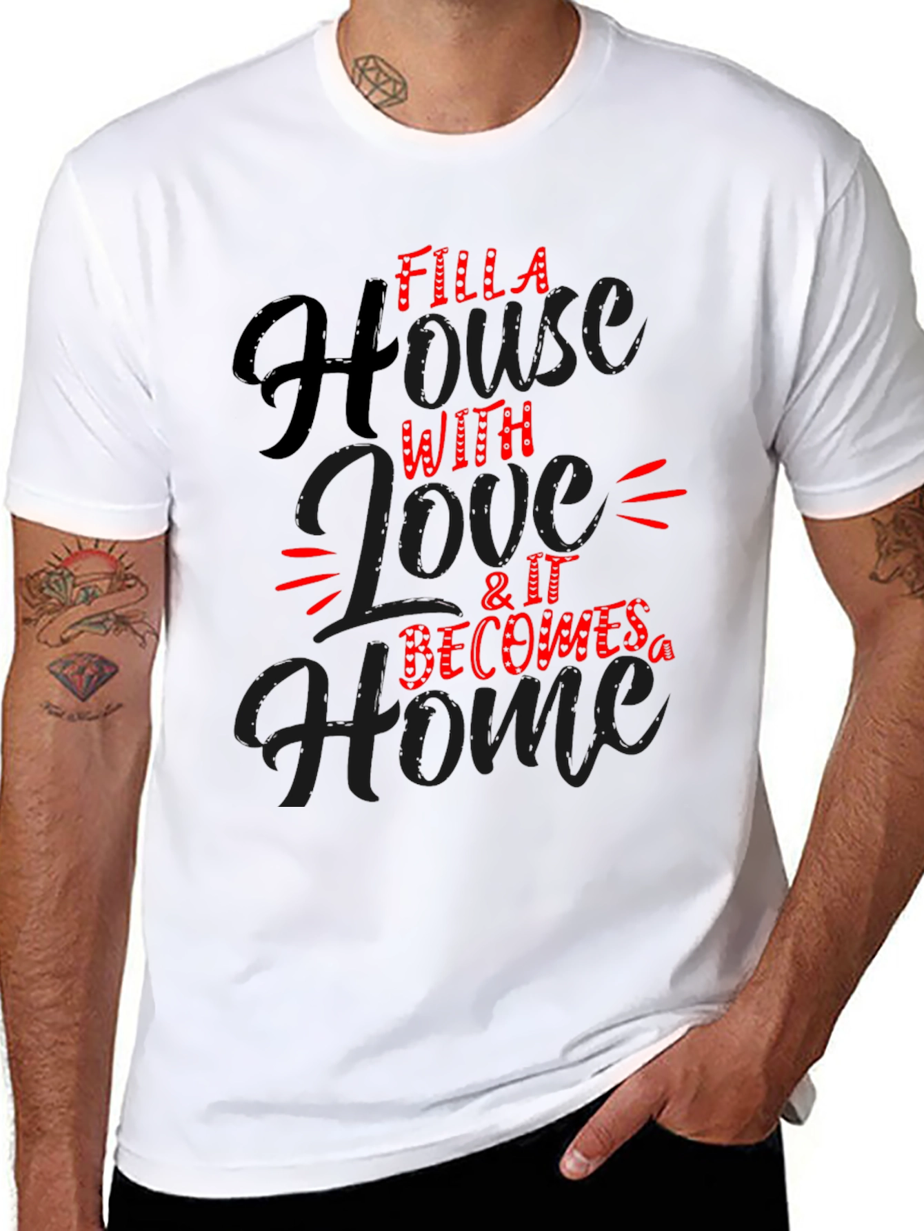 Filla House With Love T-Shirt