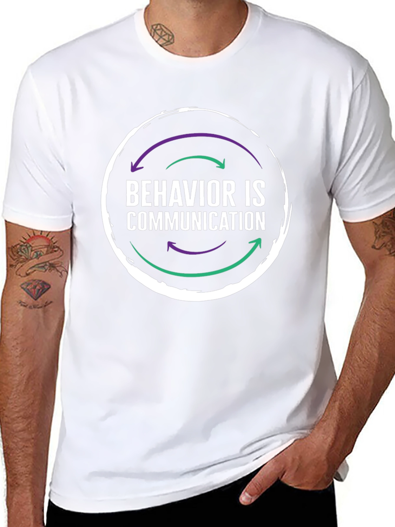 Behavior is Communication Graphic Tee
