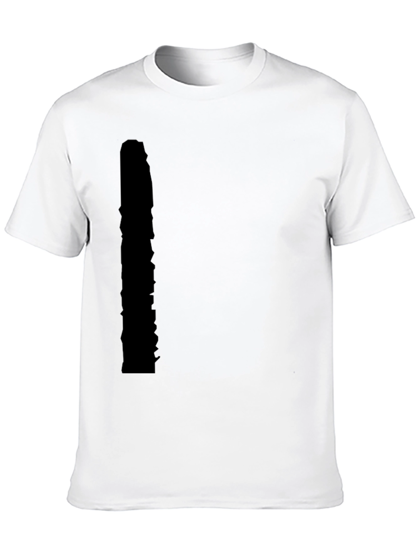 Mens Black Casual Short Sleeve T-Shirt