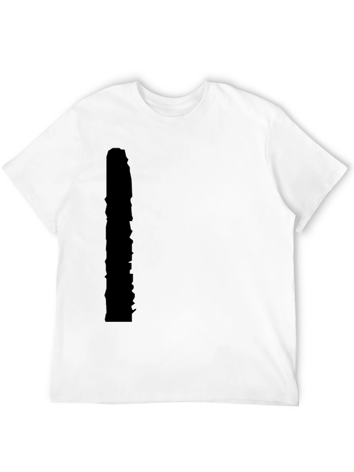 Mens Black Casual Short Sleeve T-Shirt