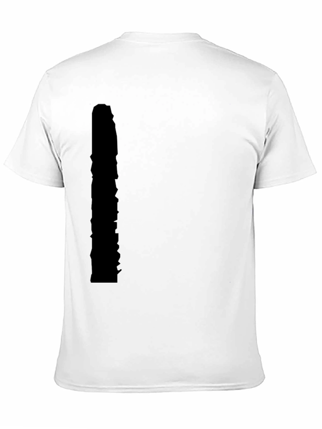 Mens Black Casual Short Sleeve T-Shirt