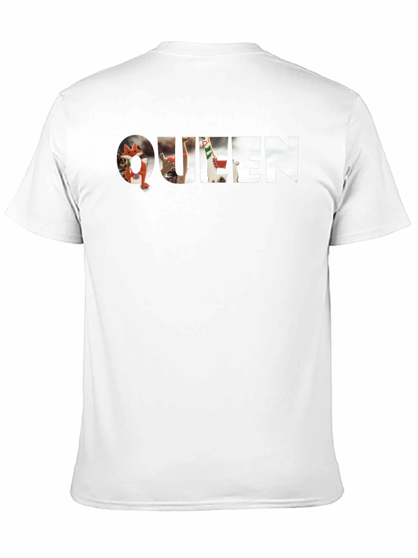 Queen Graphic Print Black T-Shirt
