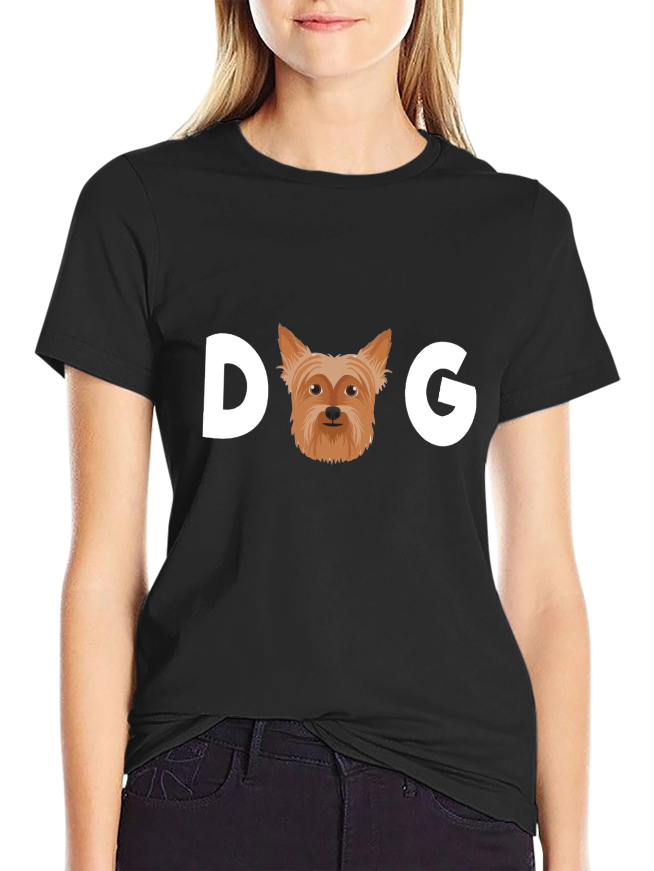 Dog Breed Graphic Tee - Yorkshire Terrier