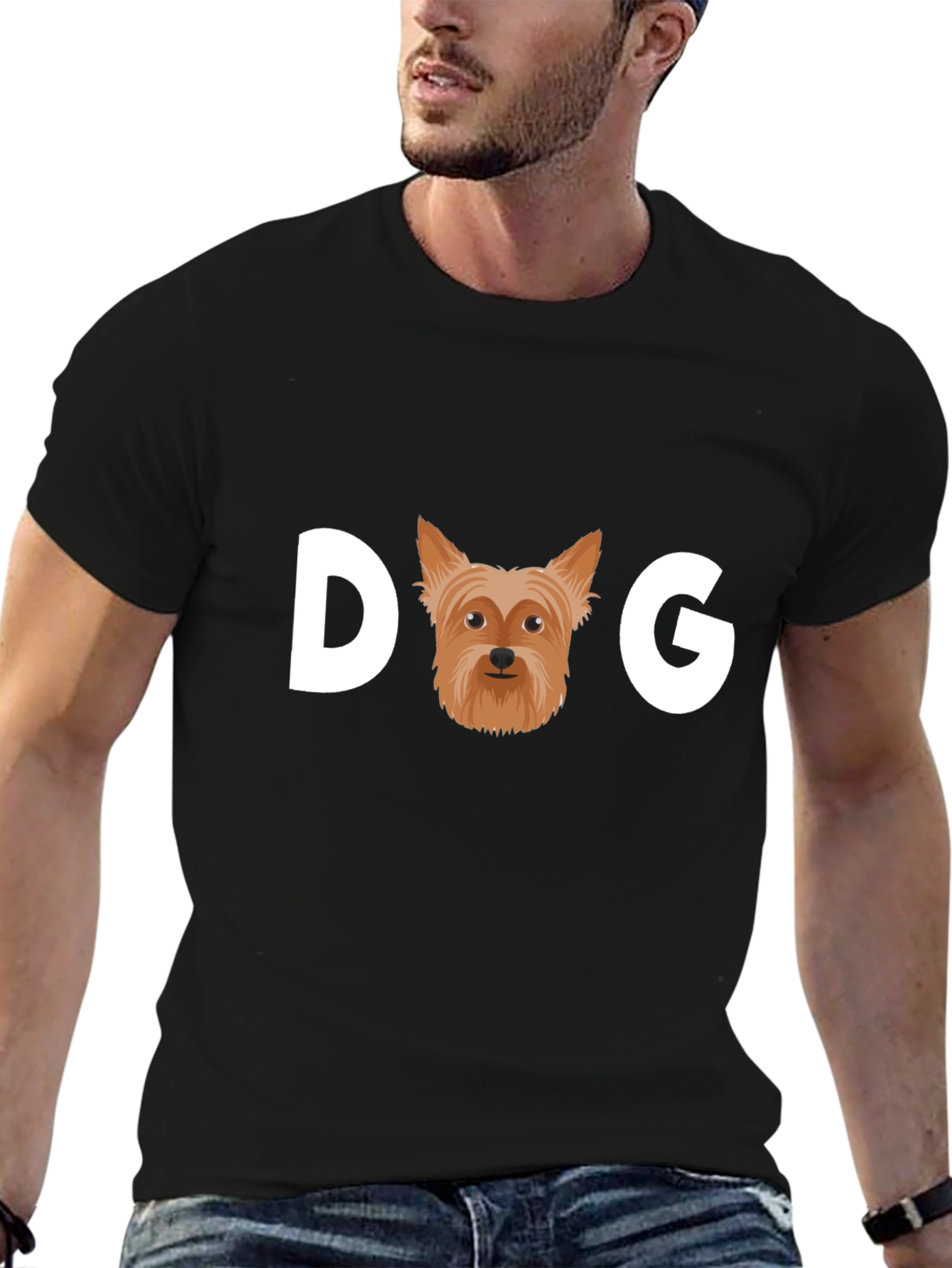 Dog Breed Graphic Tee - Yorkshire Terrier