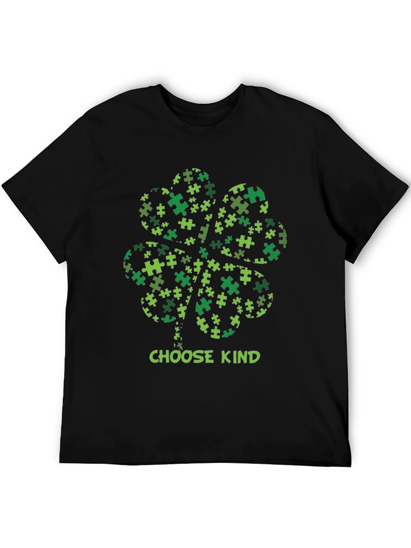 Choose Kind Autism Awareness Shamrock T-Shirt