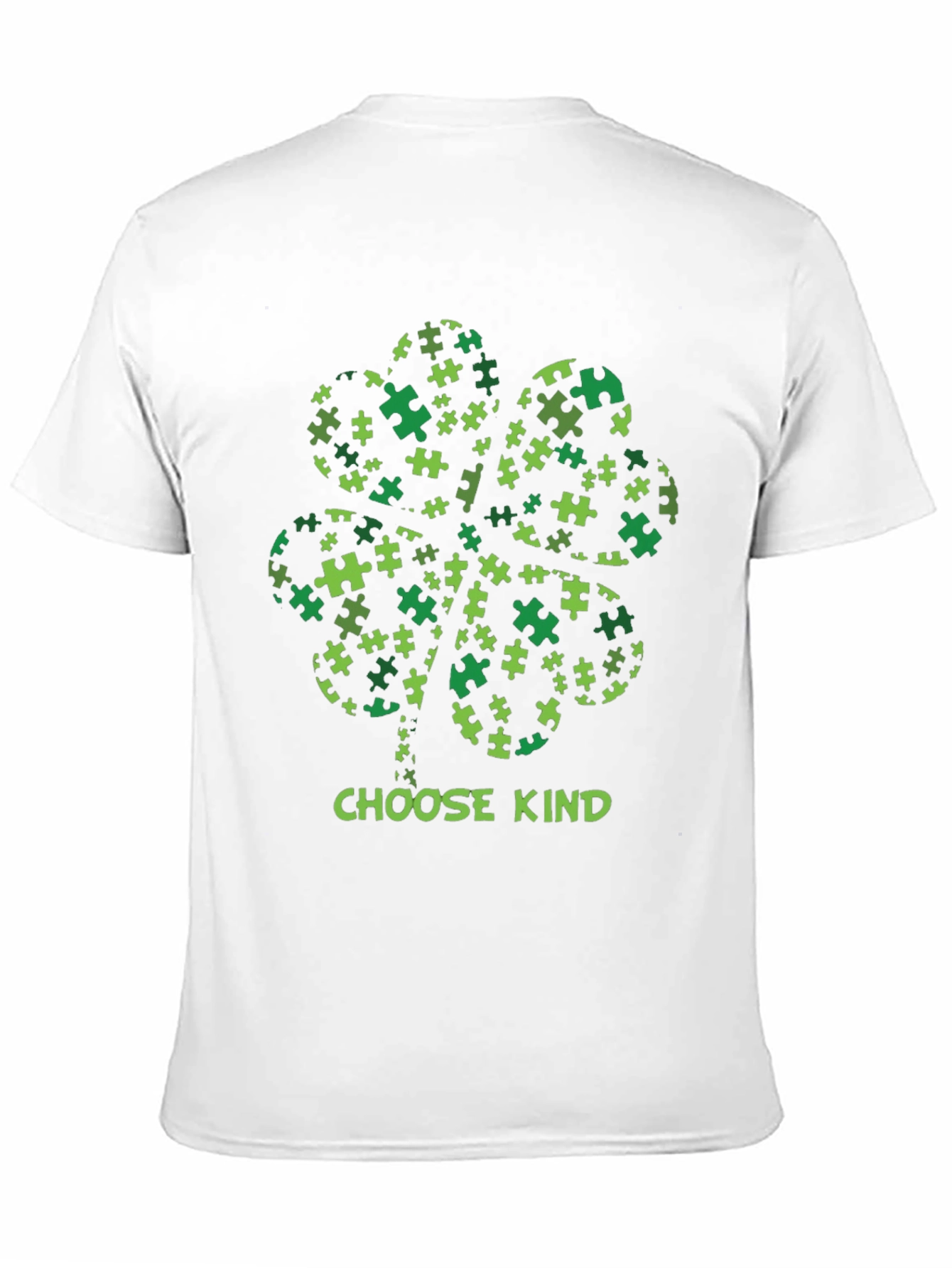 Choose Kind Autism Awareness Shamrock T-Shirt