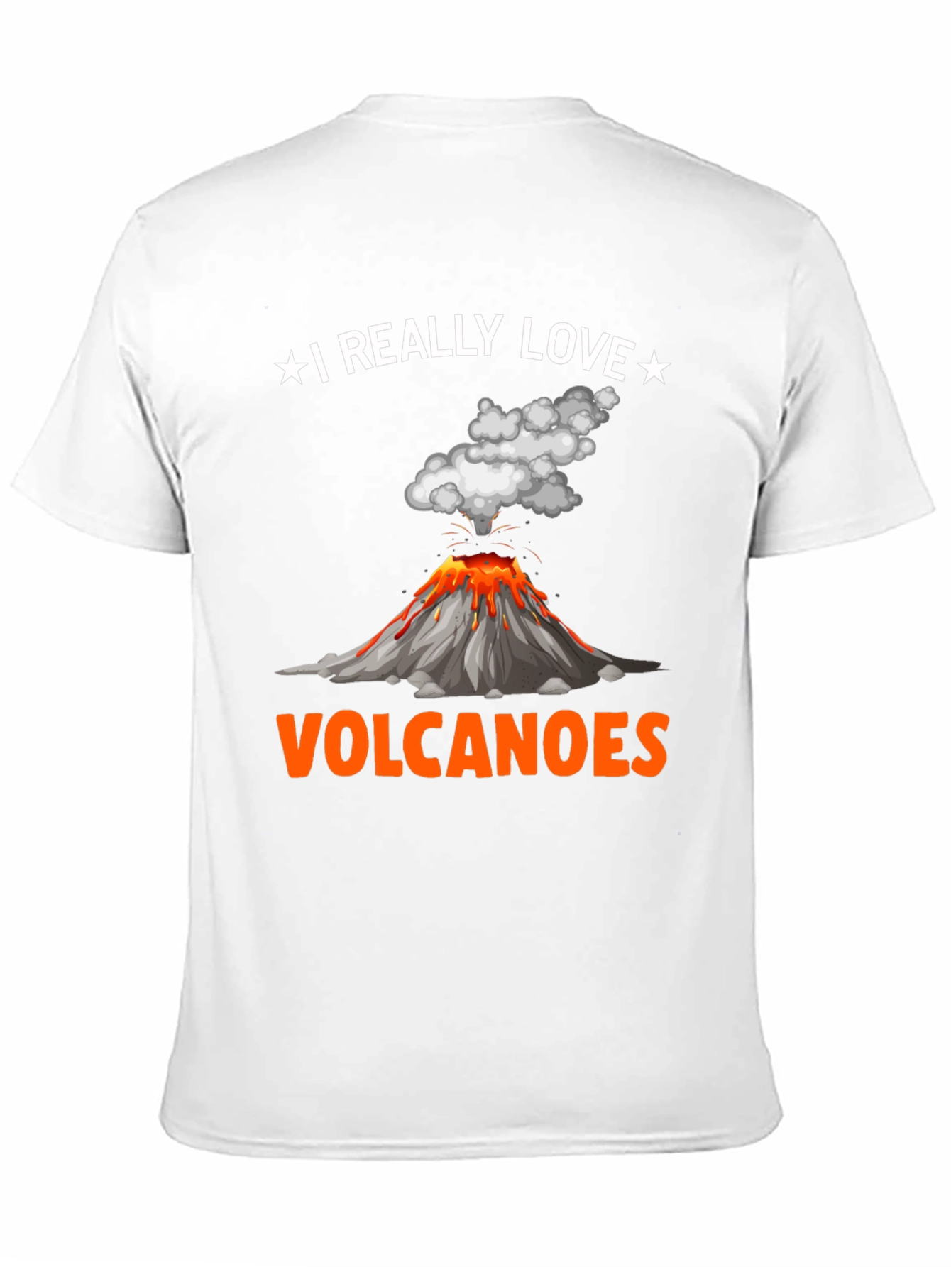 I Really Love Volcanoes Graphic Tee