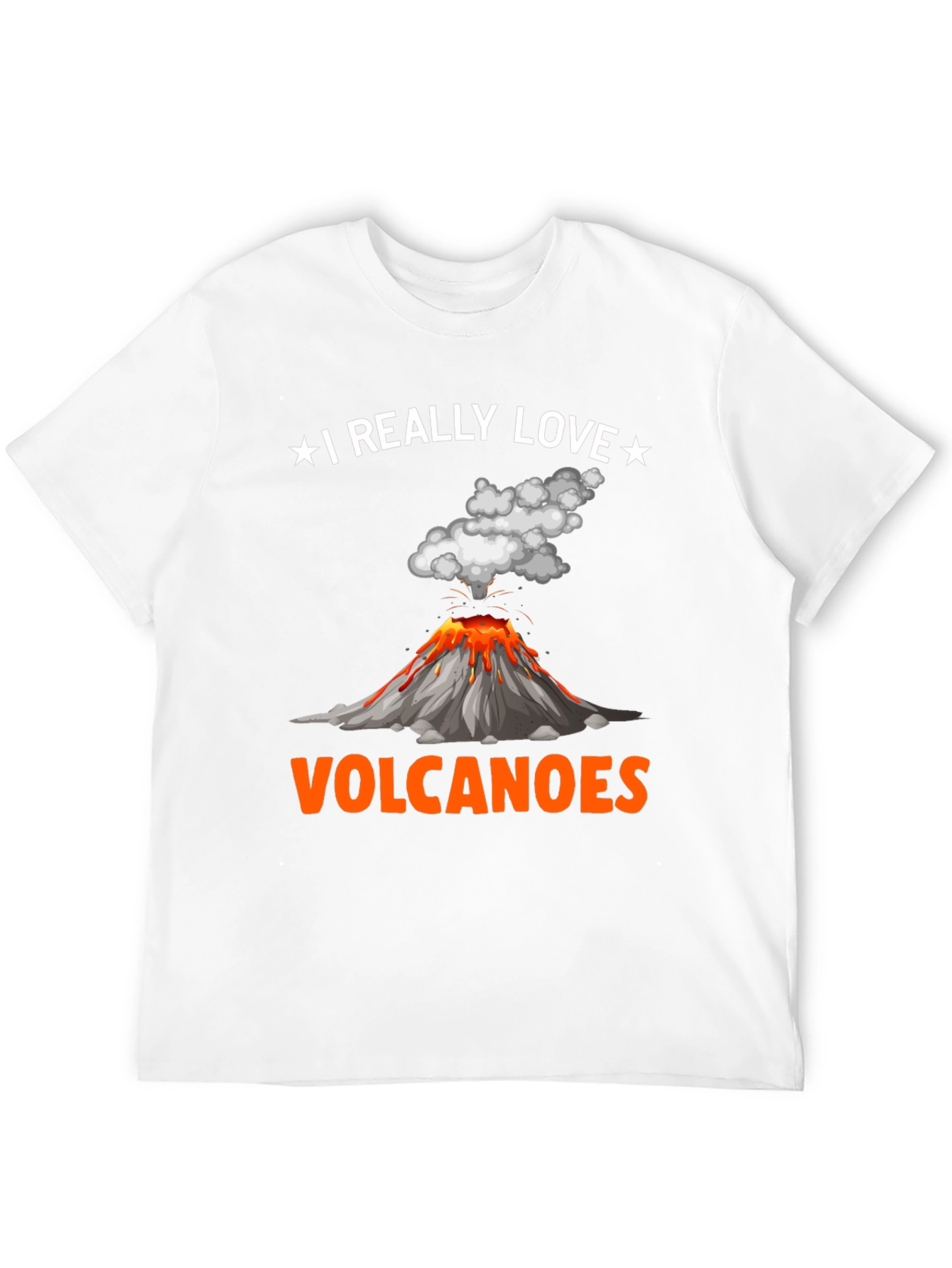 I Really Love Volcanoes Graphic Tee