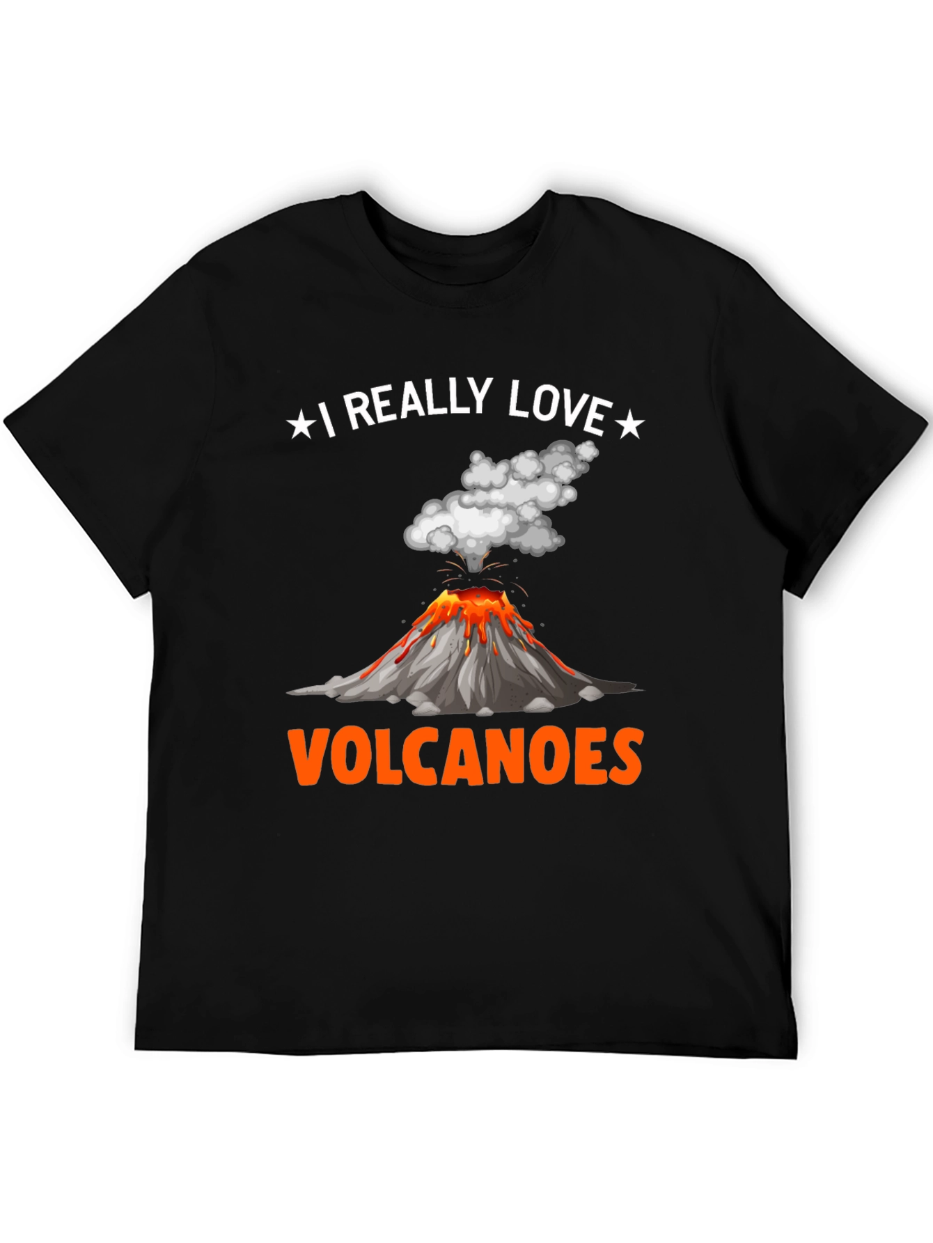I Really Love Volcanoes Graphic Tee